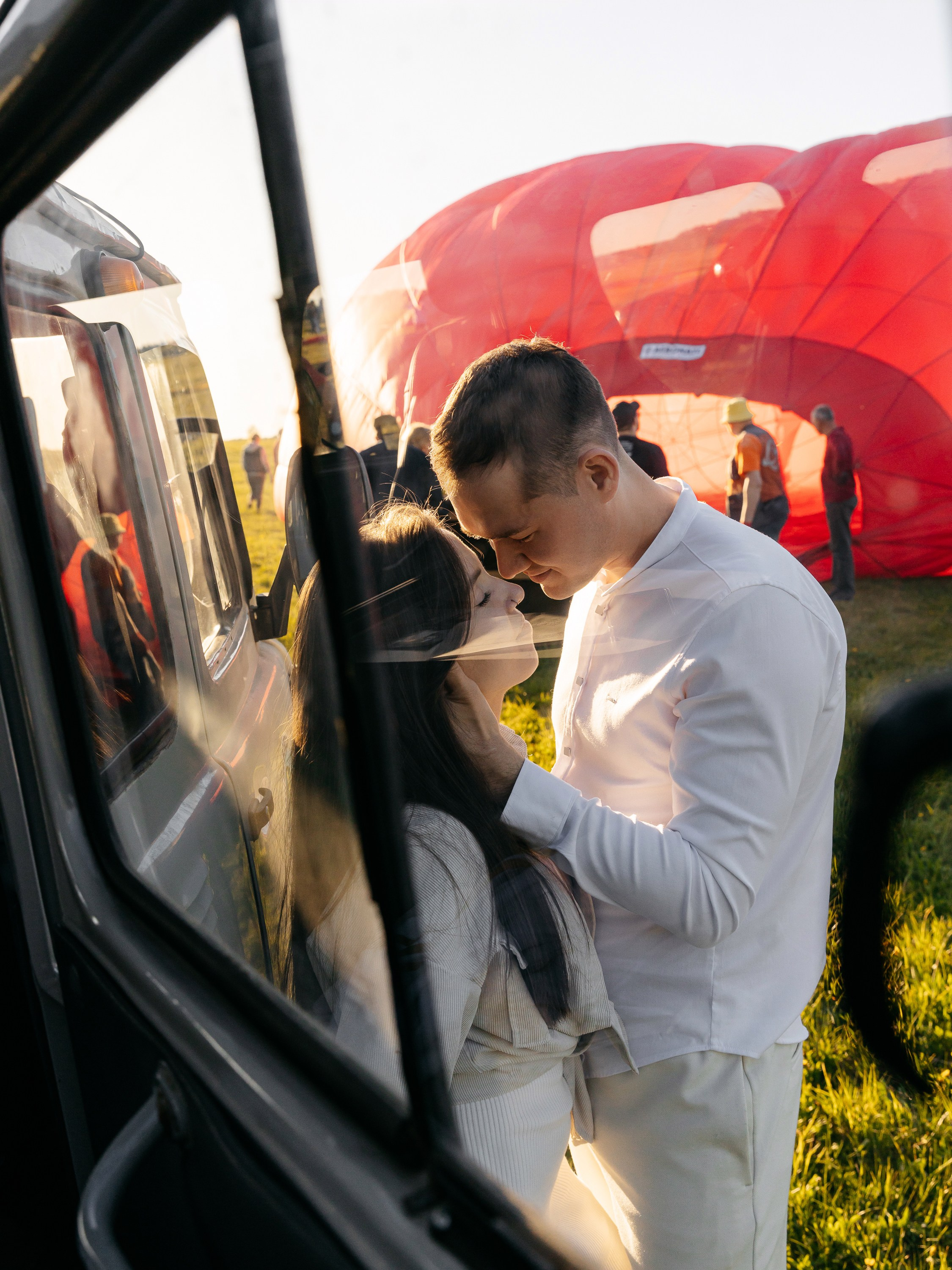 Полет на воздушном шаре. Свадебный фотограф Дмитрий Воробьев Ярославль