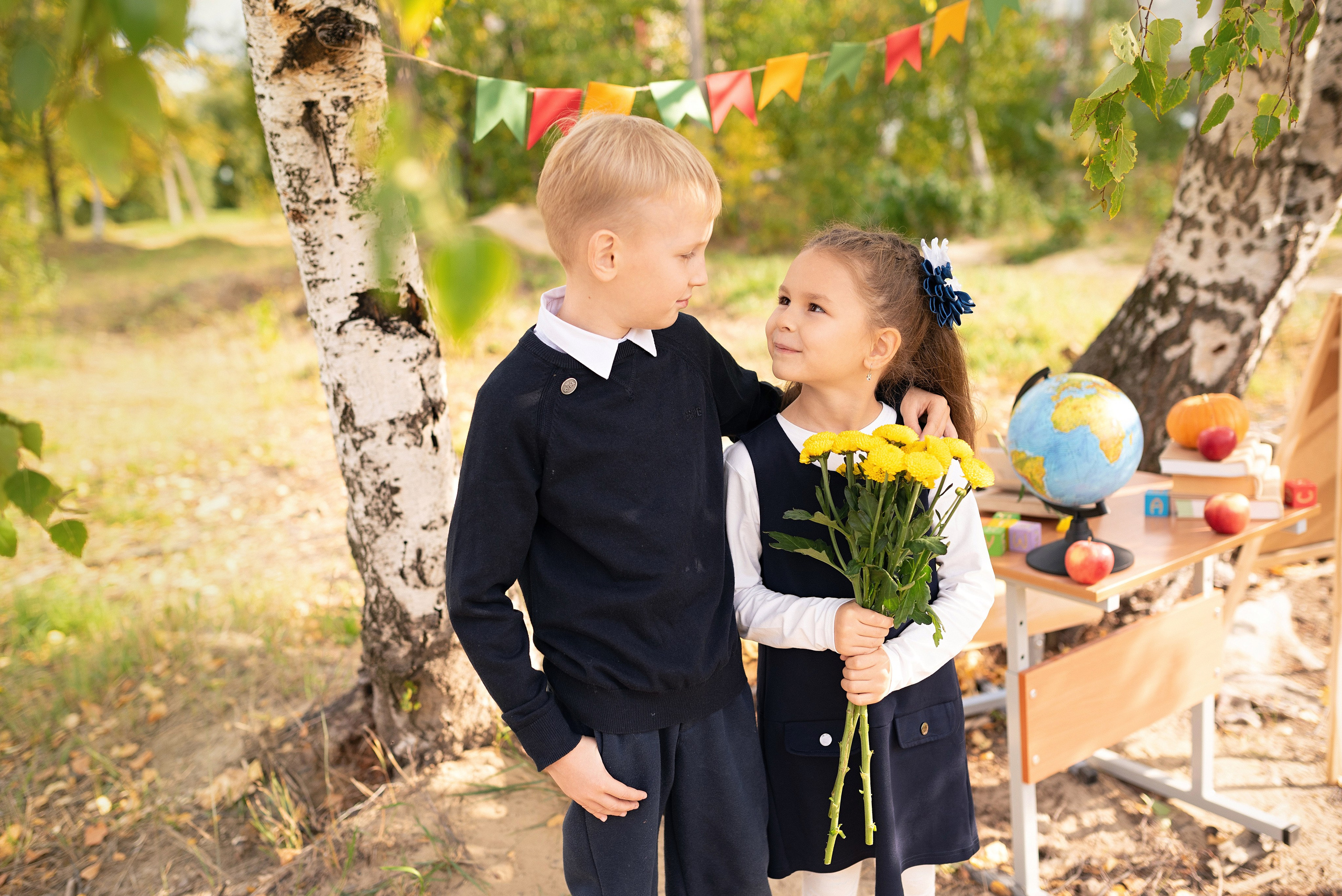 Фотосессия школьников в Сургуте