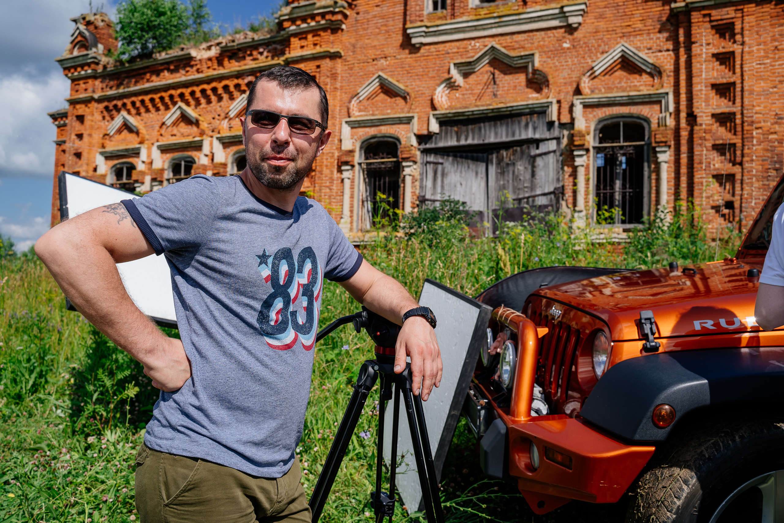 Съёмки музыкального клипа — «Грусть» (репортаж). Фотограф для бизнеса, Дмитрий Федосеев, Санкт-Петербург