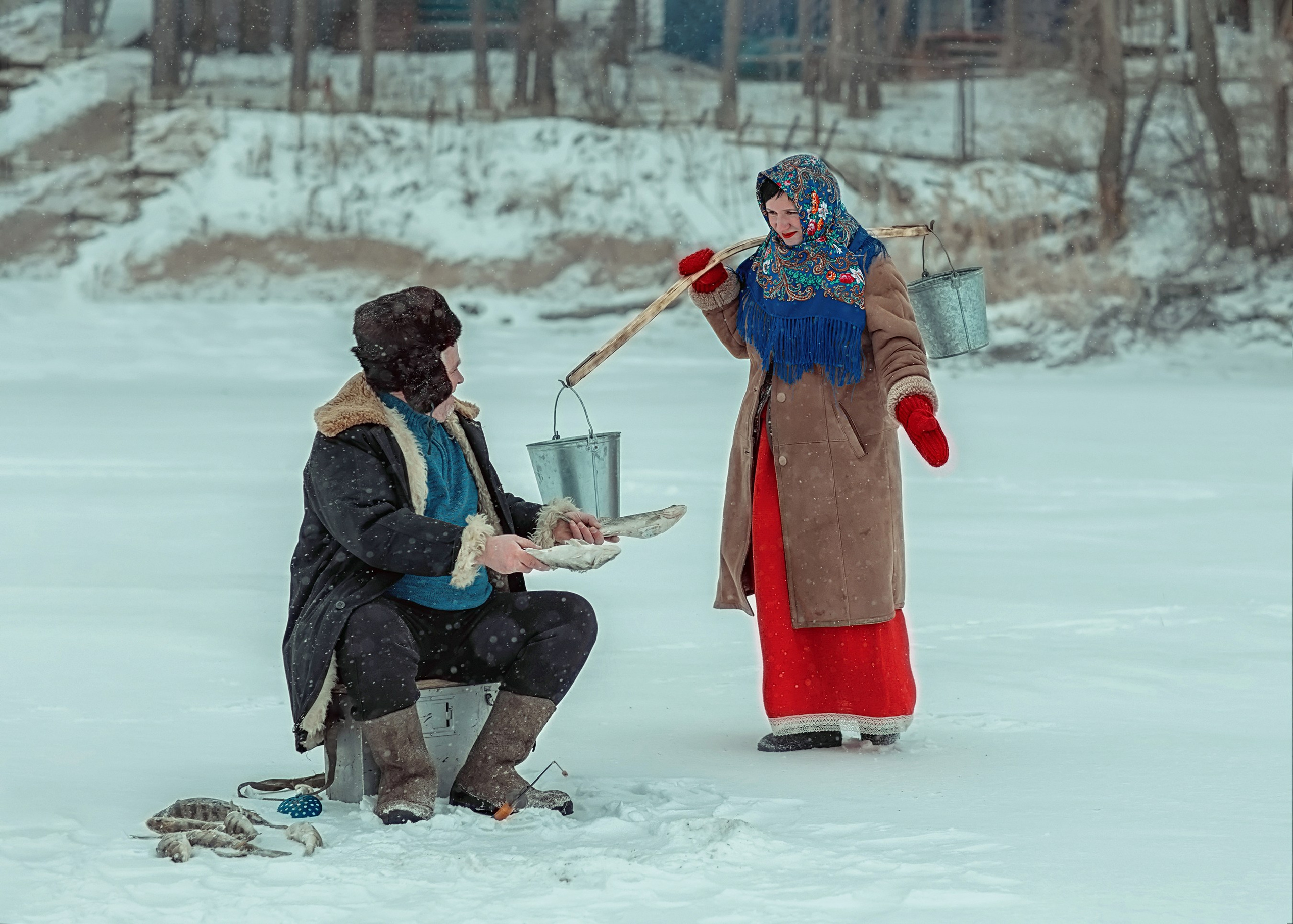 Стилизованная семейная съёмка. Главная