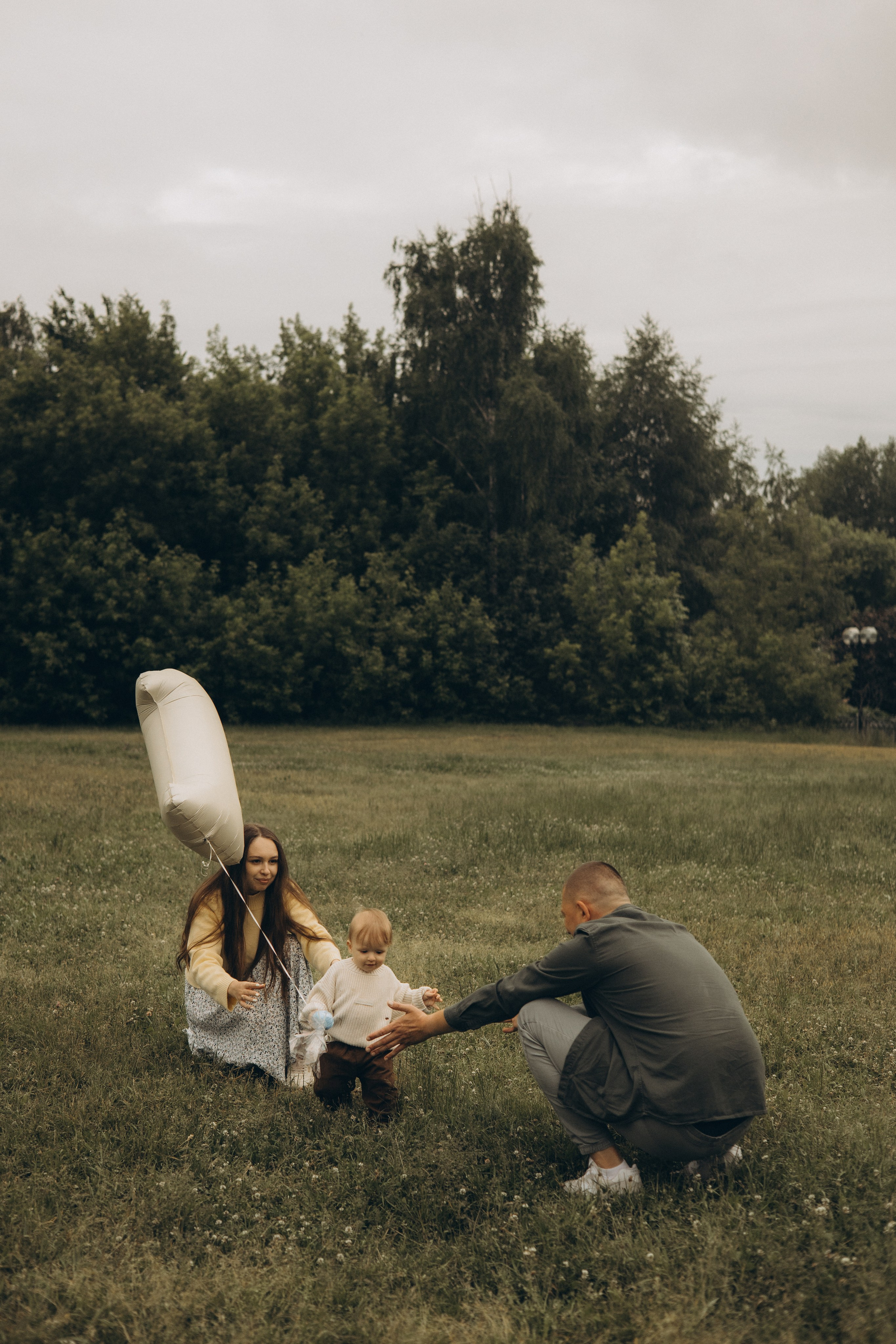 Анастасия, Александр и Матвей. Семейный фотограф в Москве Алина Киблина