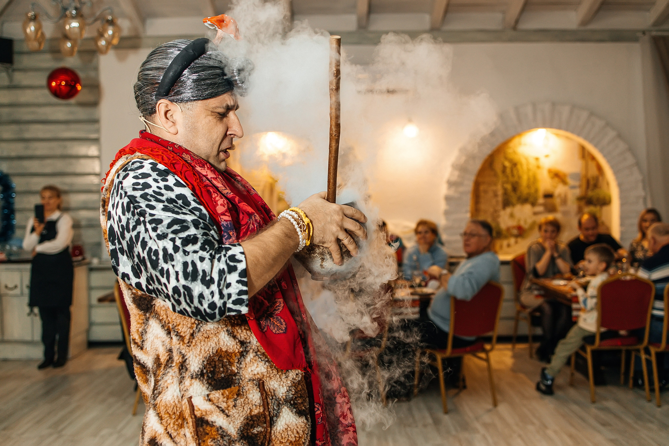 Рождество в ресторане «Казачок». Александр Антонов. Профессиональный свадебный, репортажный фотограф в Москве, Подольске. Фото+Видео на любой праздник