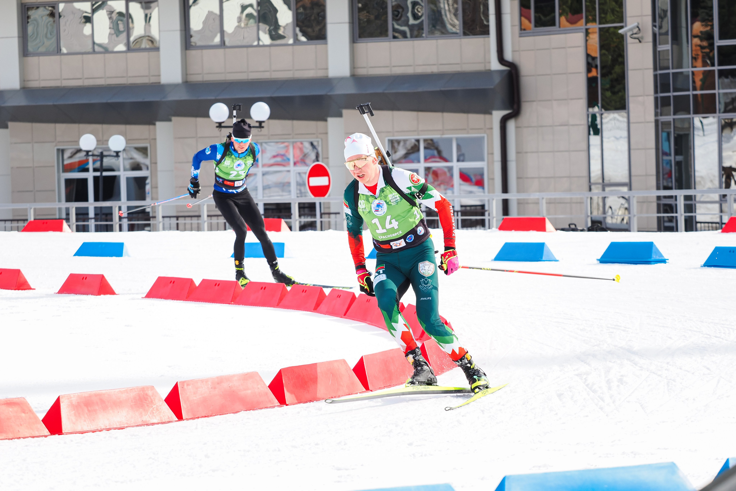 Биатлон / Первенство России. Репортажный фотограф Алексей Козьмин