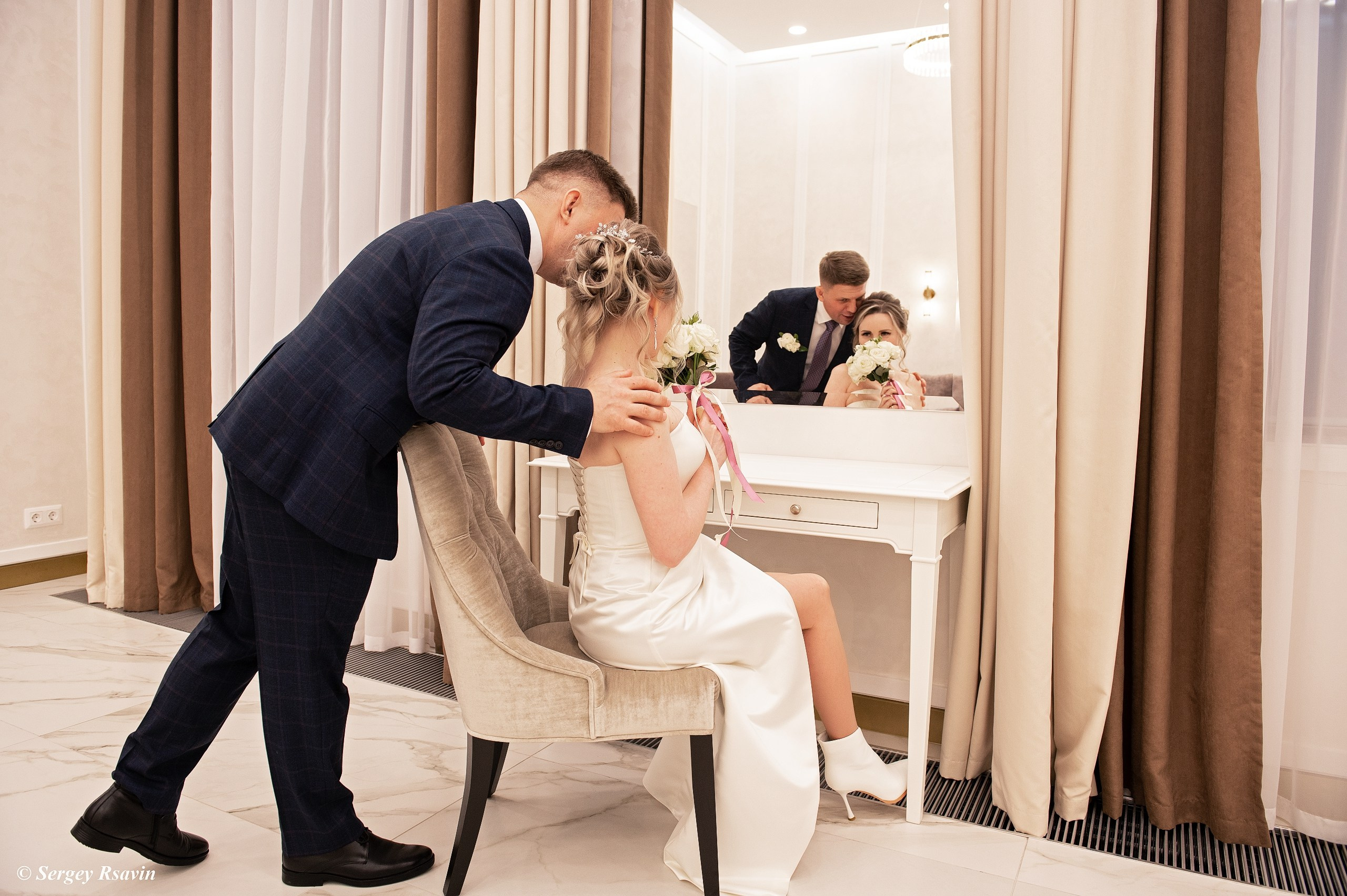 В Бутовском ЗАГСе. Фотограф в Москве Сергей Рсавин