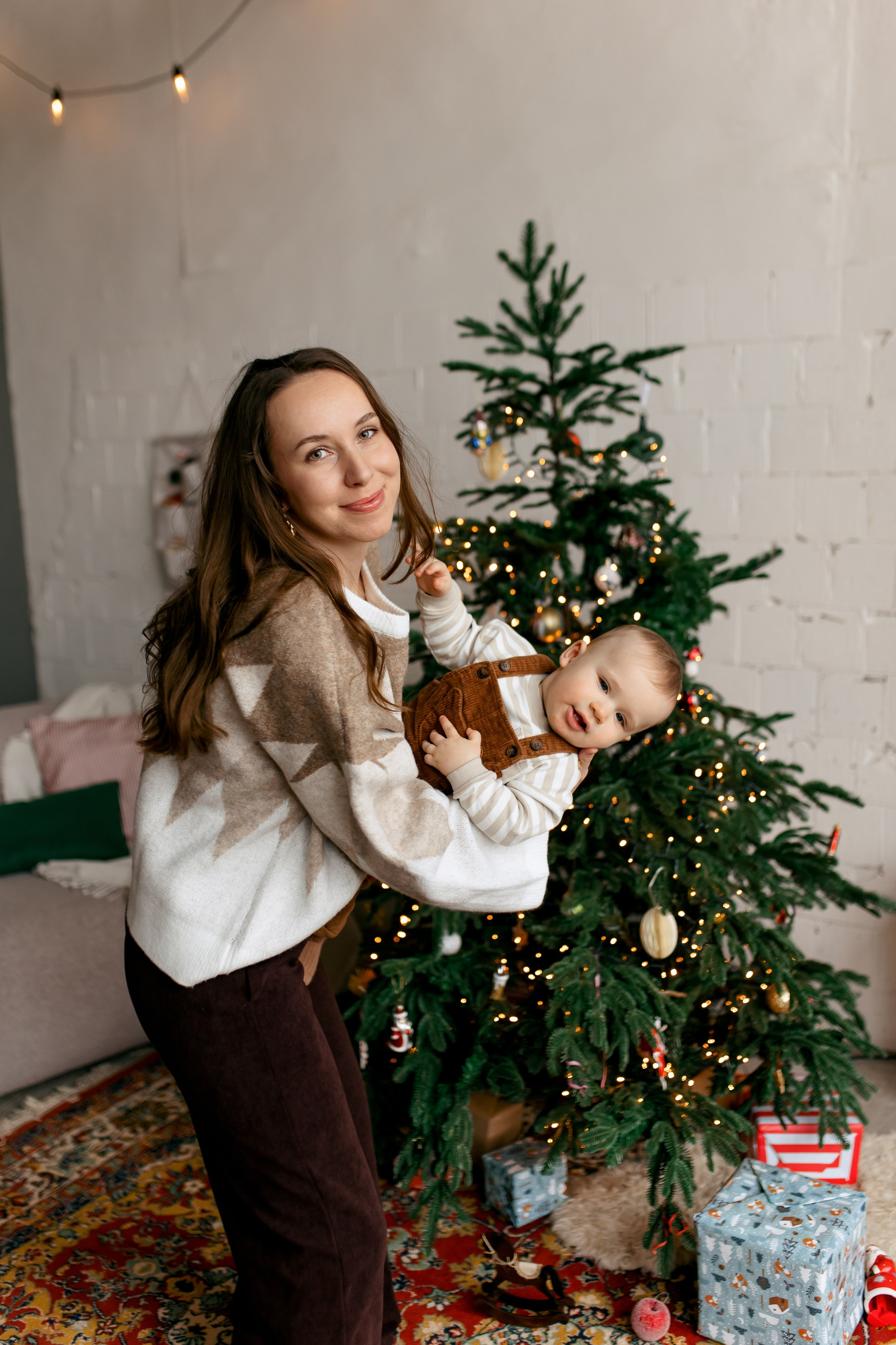Новый год в уютной студии. Свадебный и портретный фотограф — Мария Костина