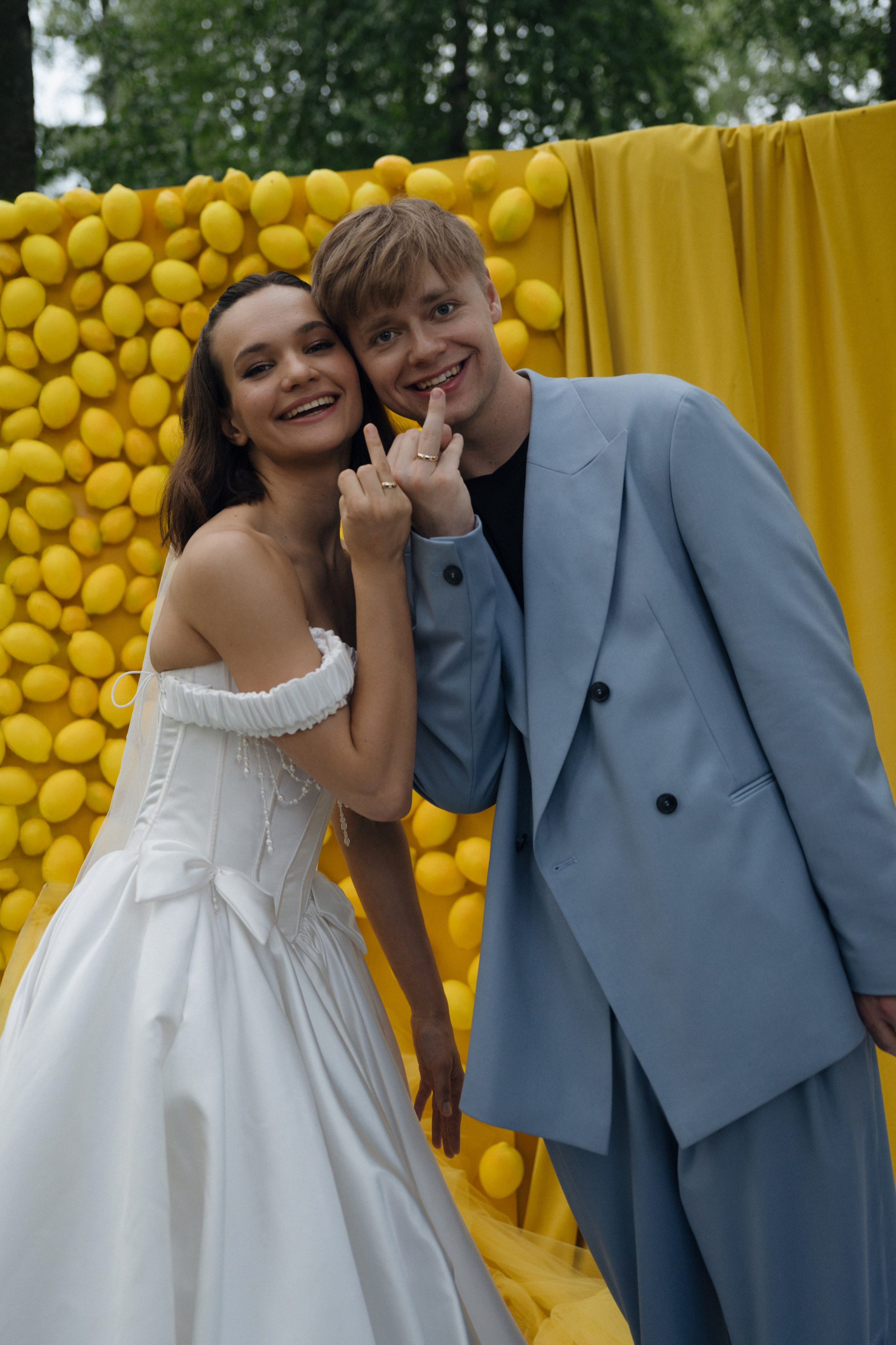 Лимонная свадьба. Свадебный фотограф в Москве Анастасия Колесникова