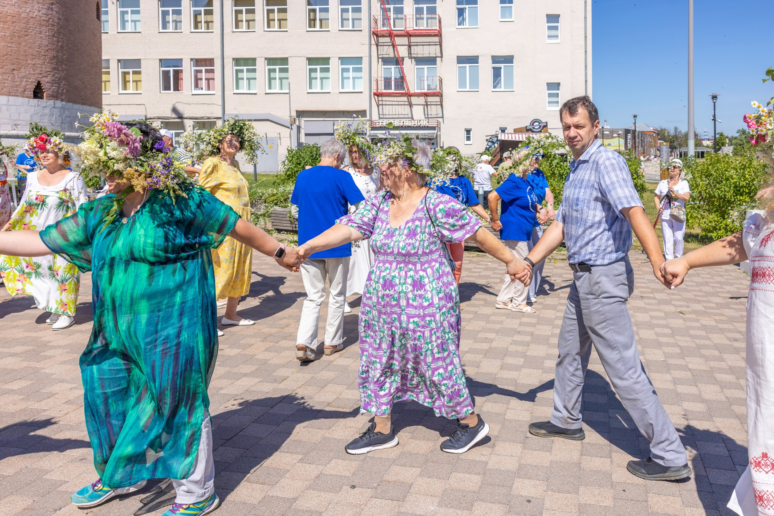 Фестиваль «Ромашковый хоровод». Северная ходьба. Фотограф в Туле Крупский АнДРей. Фотостудия «КАДР71» в Туле