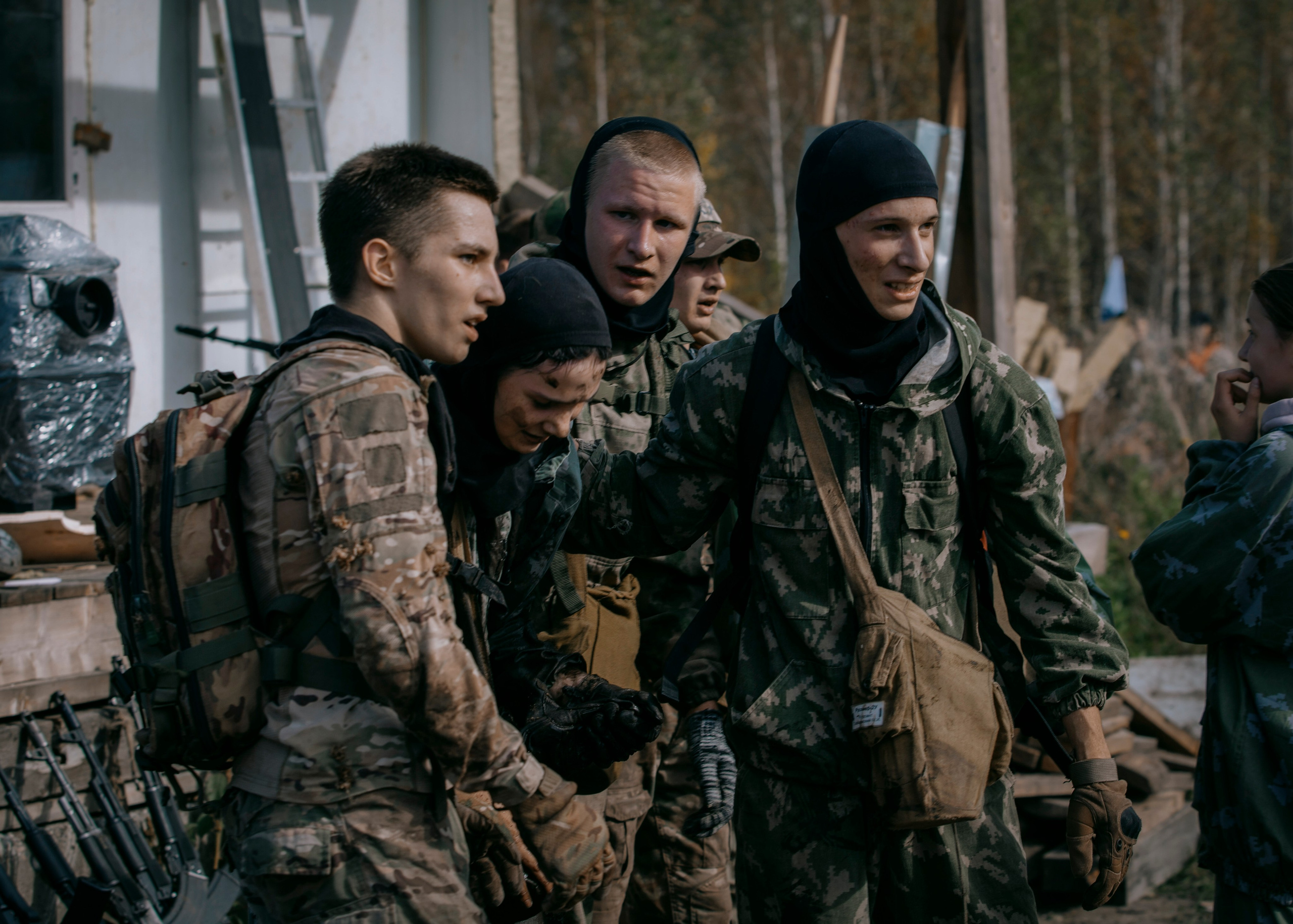 Квалификационные испытания. Сдача на шеврон «Боевая Единица». Портретный фотограф в Москве Дарья Цезария