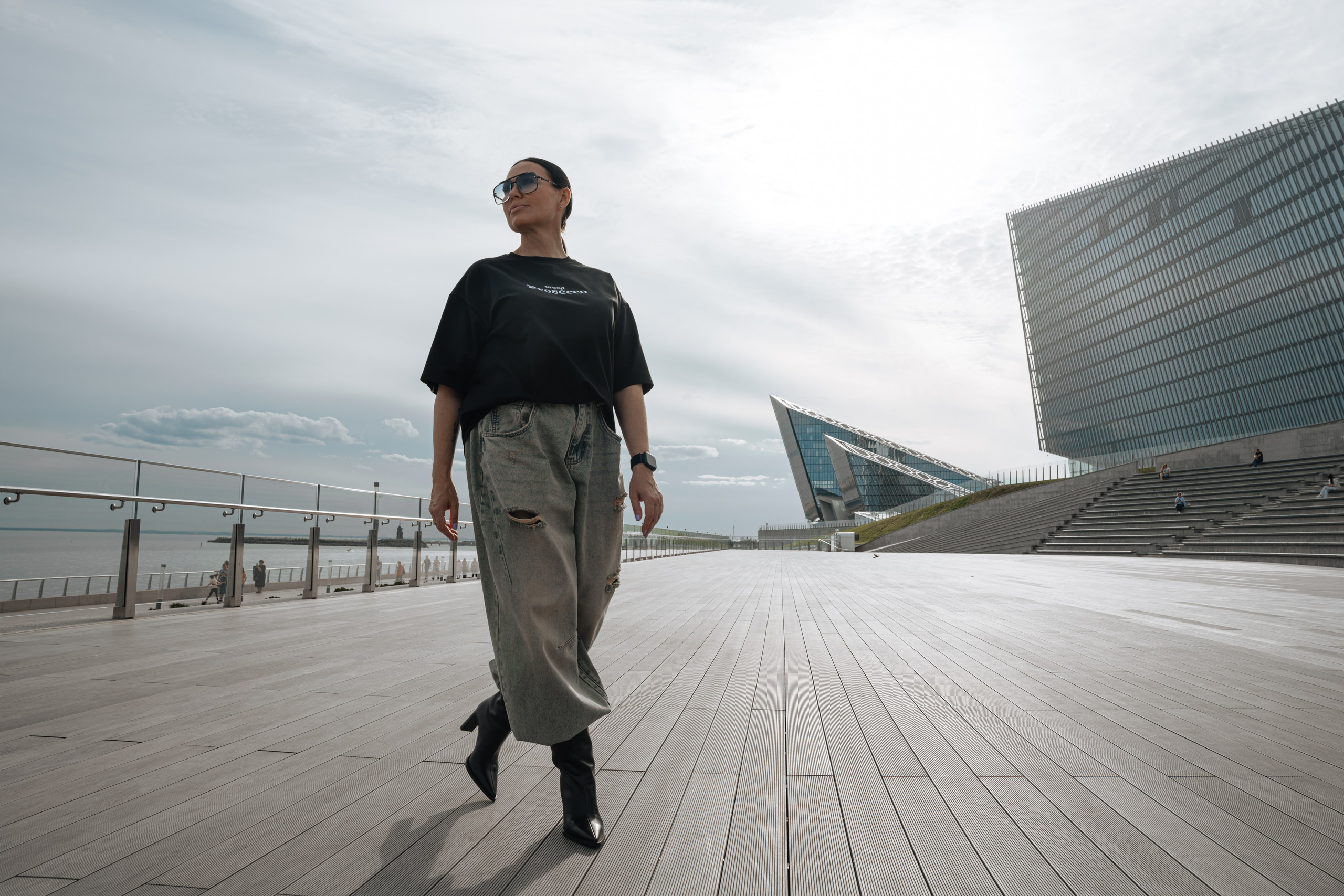 Елена. Лахта центр. Портретный фотограф в Санкт-Петербурге Дмитриева Наталия