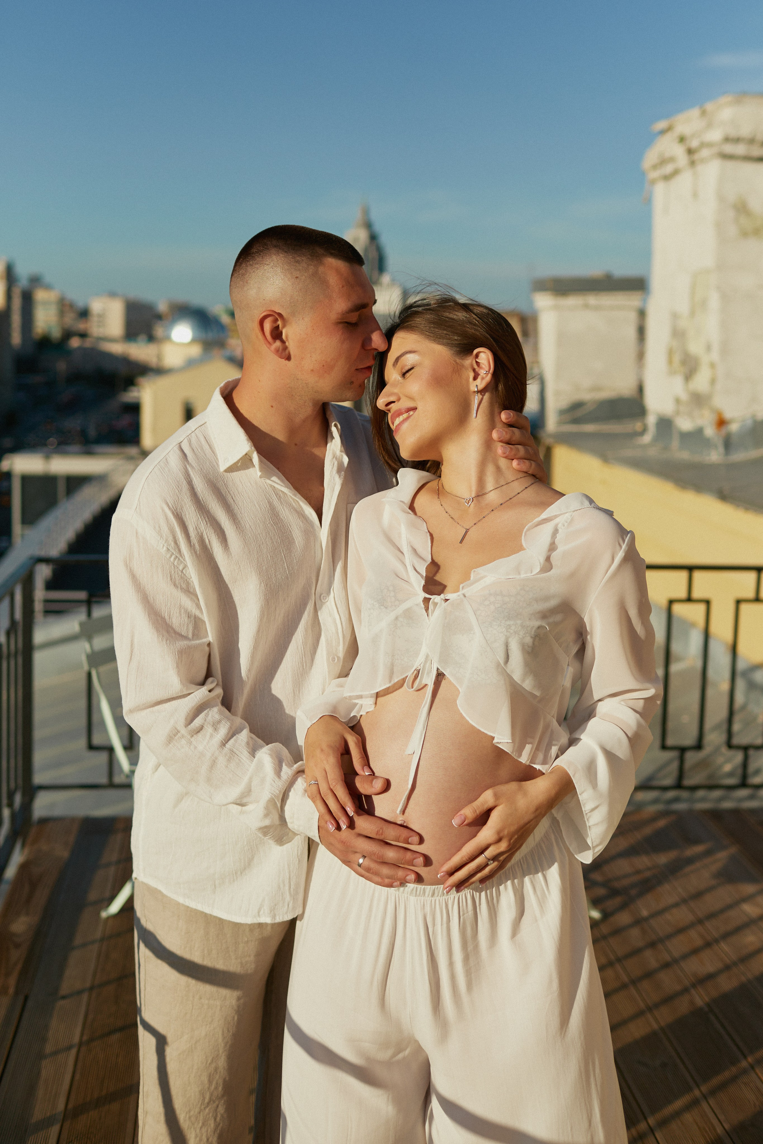 Любовь на крыше. Свадебный фотограф Москва Татьяна Кундельчук