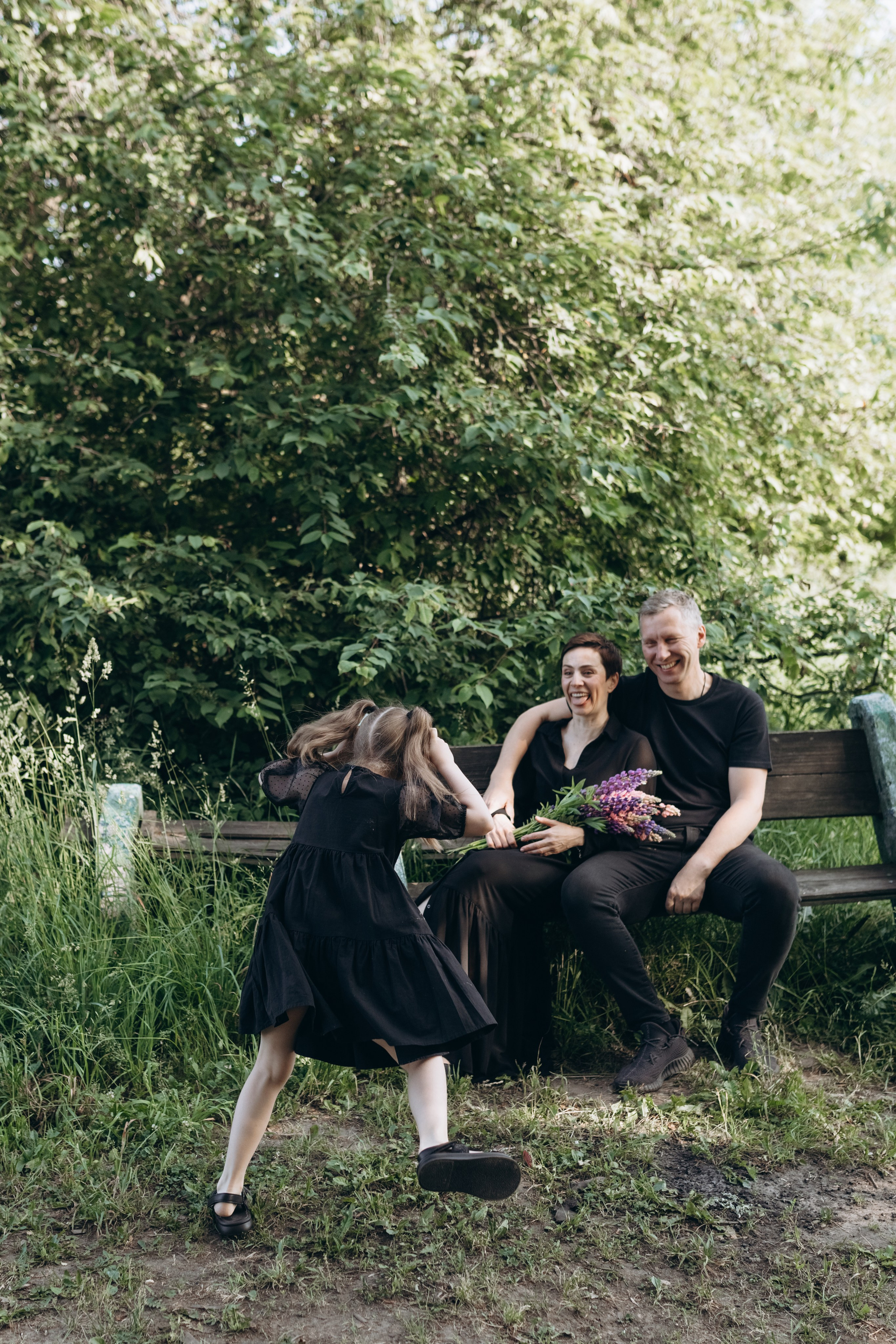 Паша, Женя, Маша. Фотограф Людмила Оюн