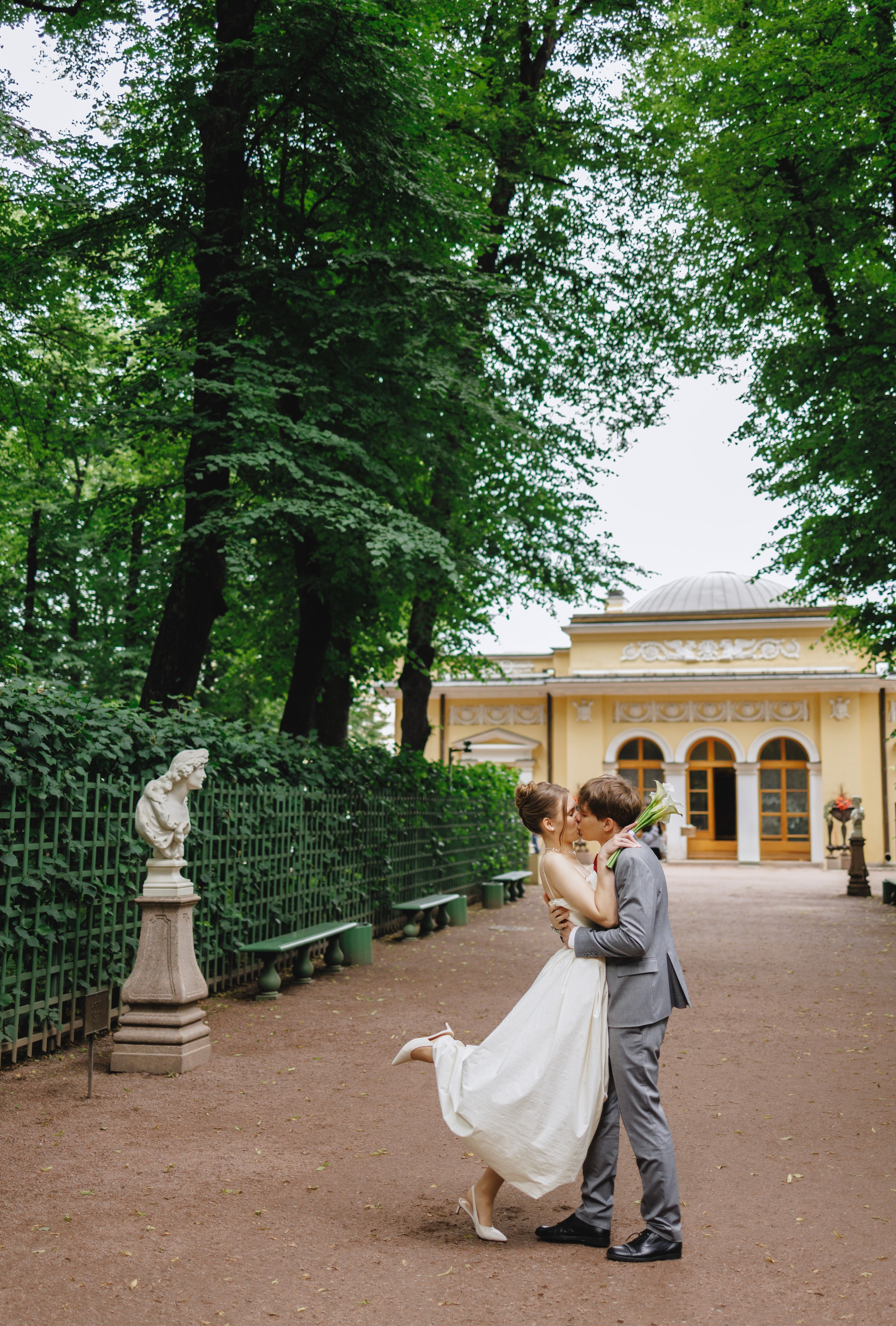 Артем Варвара, Летний сад. Боженова Елена фотограф Санкт-Петербург