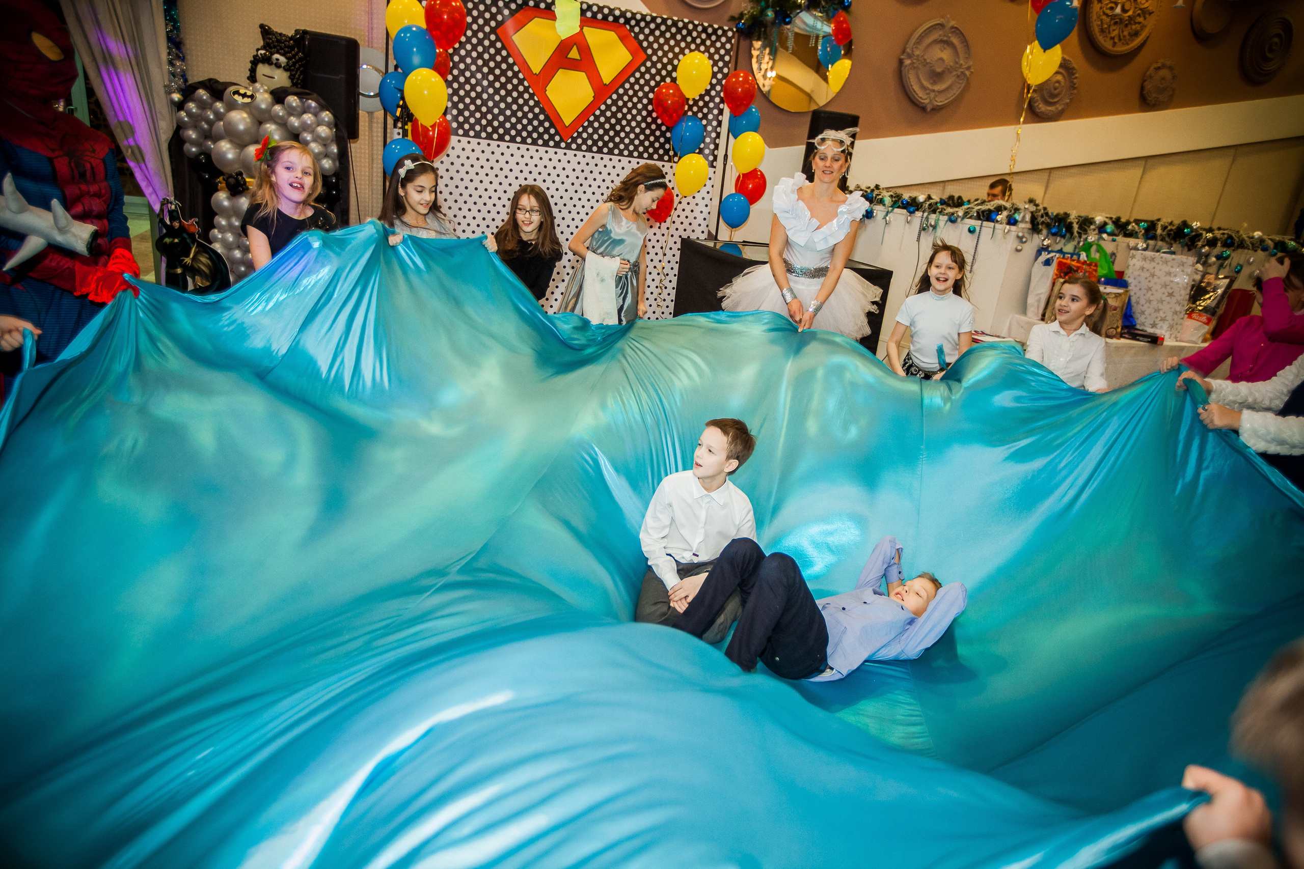 Супергеройская вечеринка. День рождения Андрея. Летопись вашей жизни. Фотограф Игорь Иванов