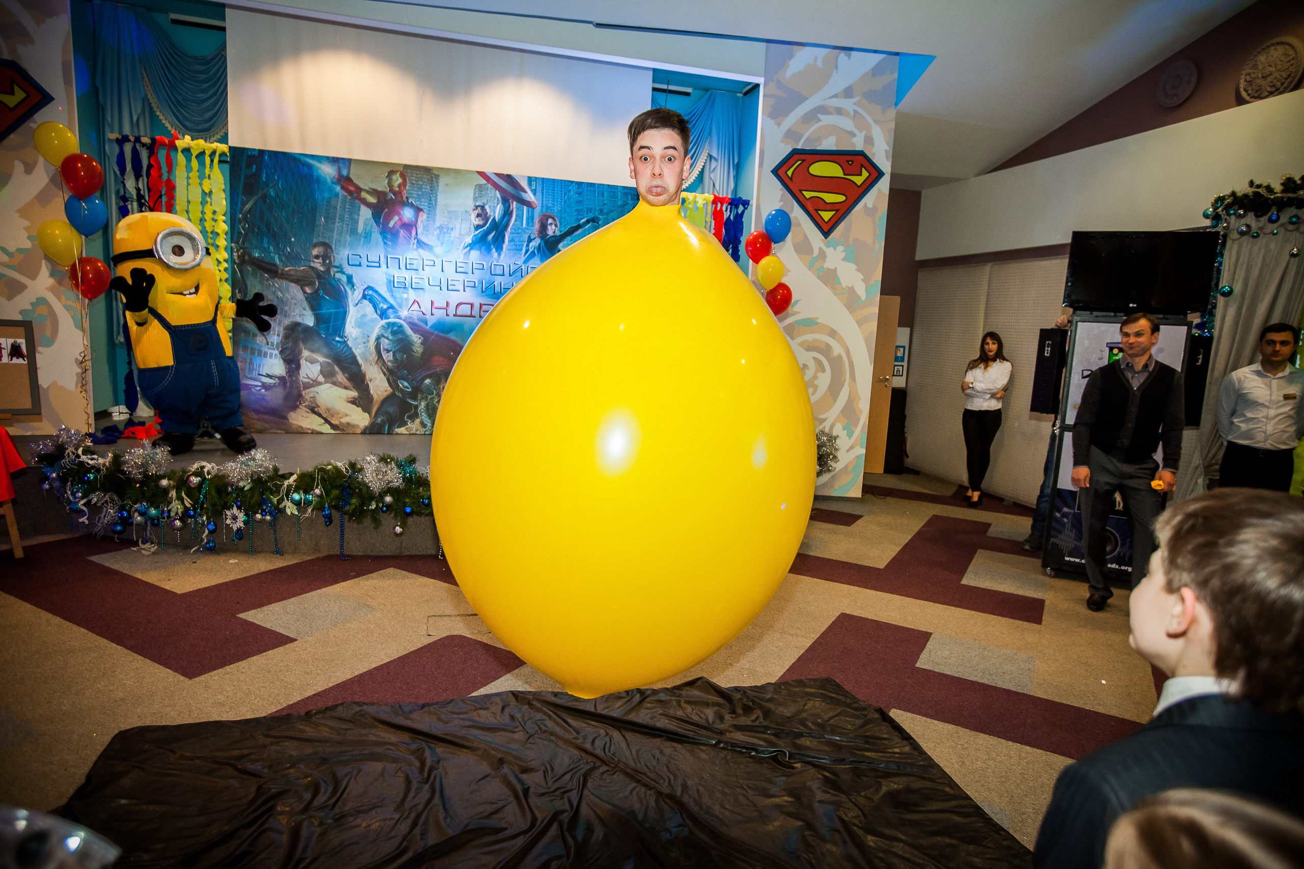 Супергеройская вечеринка. День рождения Андрея. Летопись вашей жизни. Фотограф Игорь Иванов