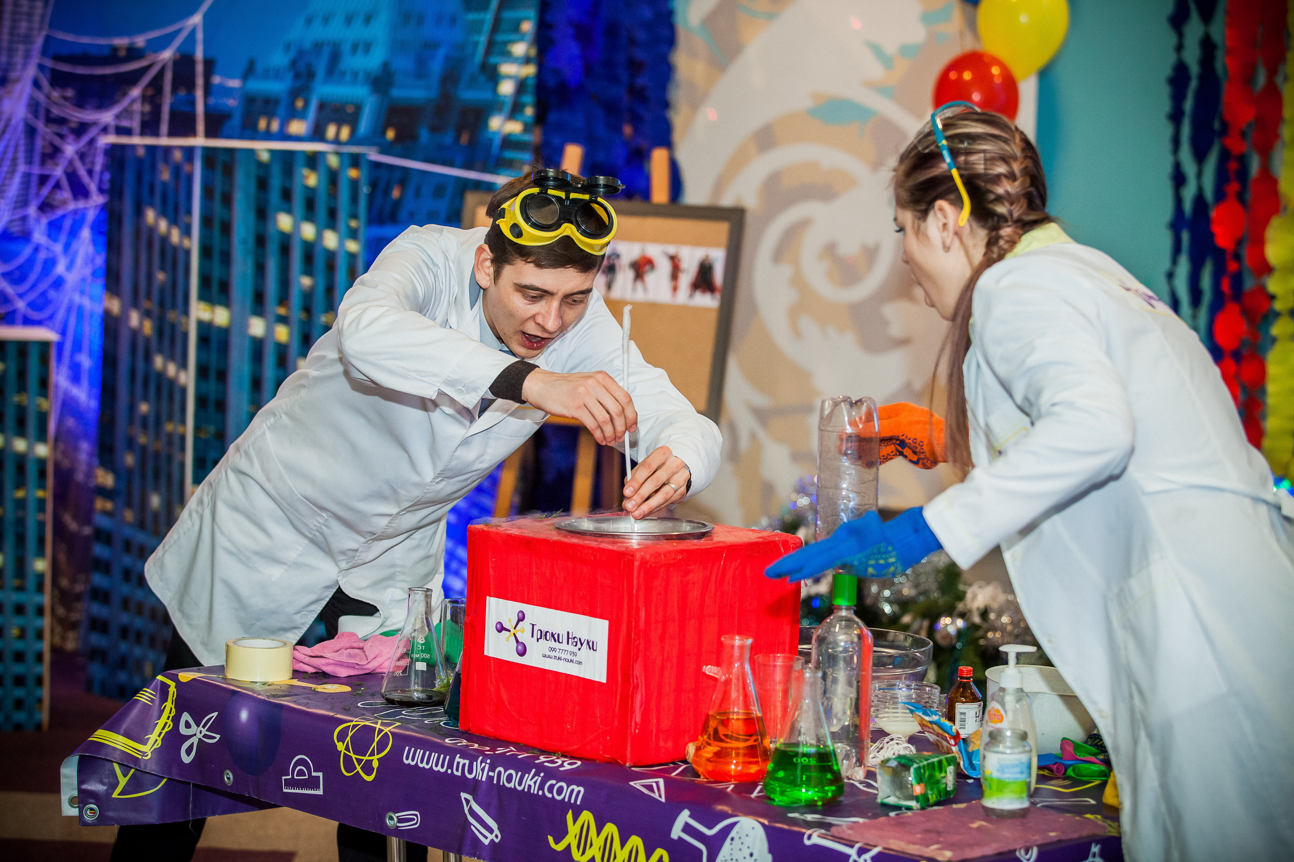 Супергеройская вечеринка. День рождения Андрея. Летопись вашей жизни. Фотограф Игорь Иванов