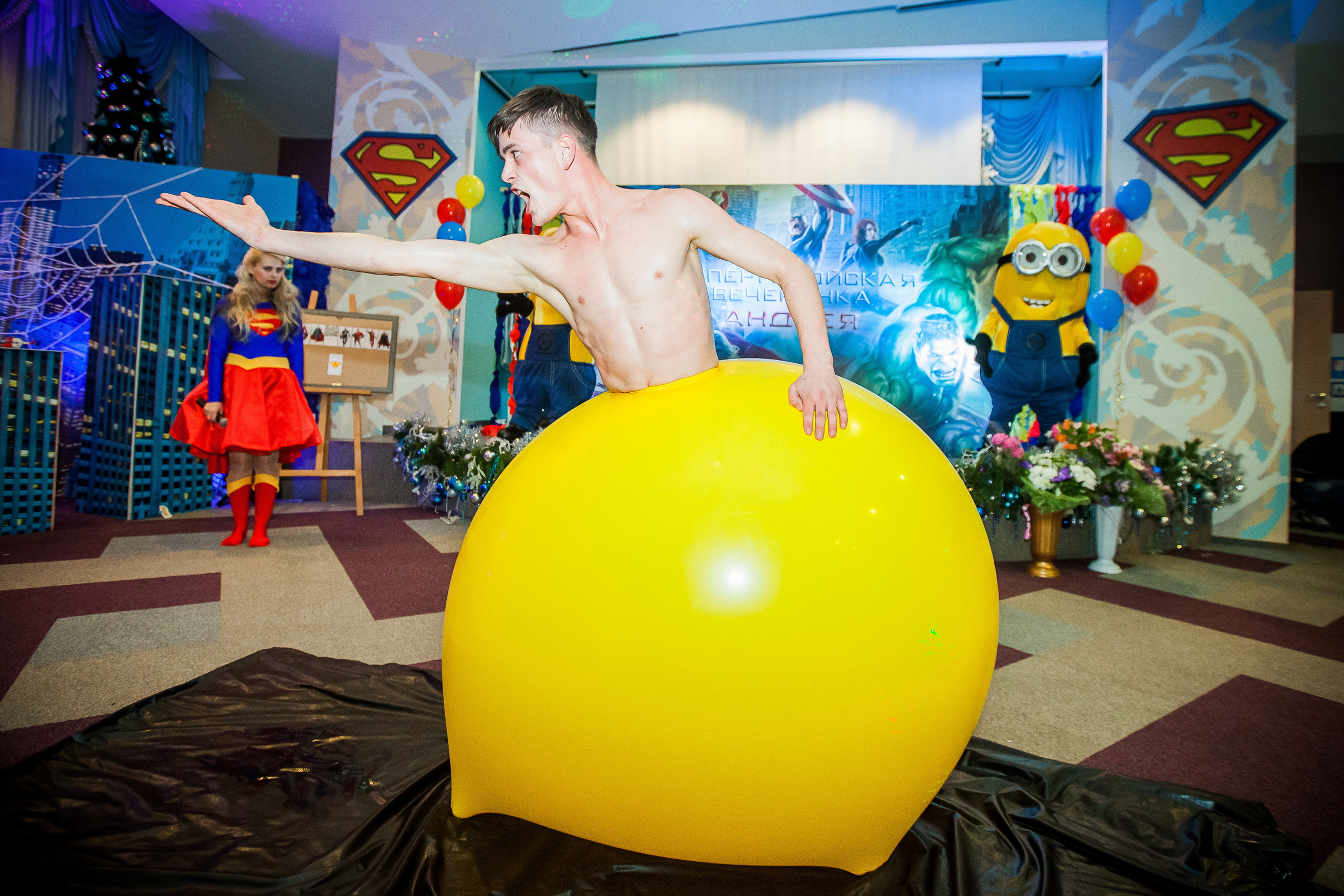 Супергеройская вечеринка. День рождения Андрея. Летопись вашей жизни. Фотограф Игорь Иванов