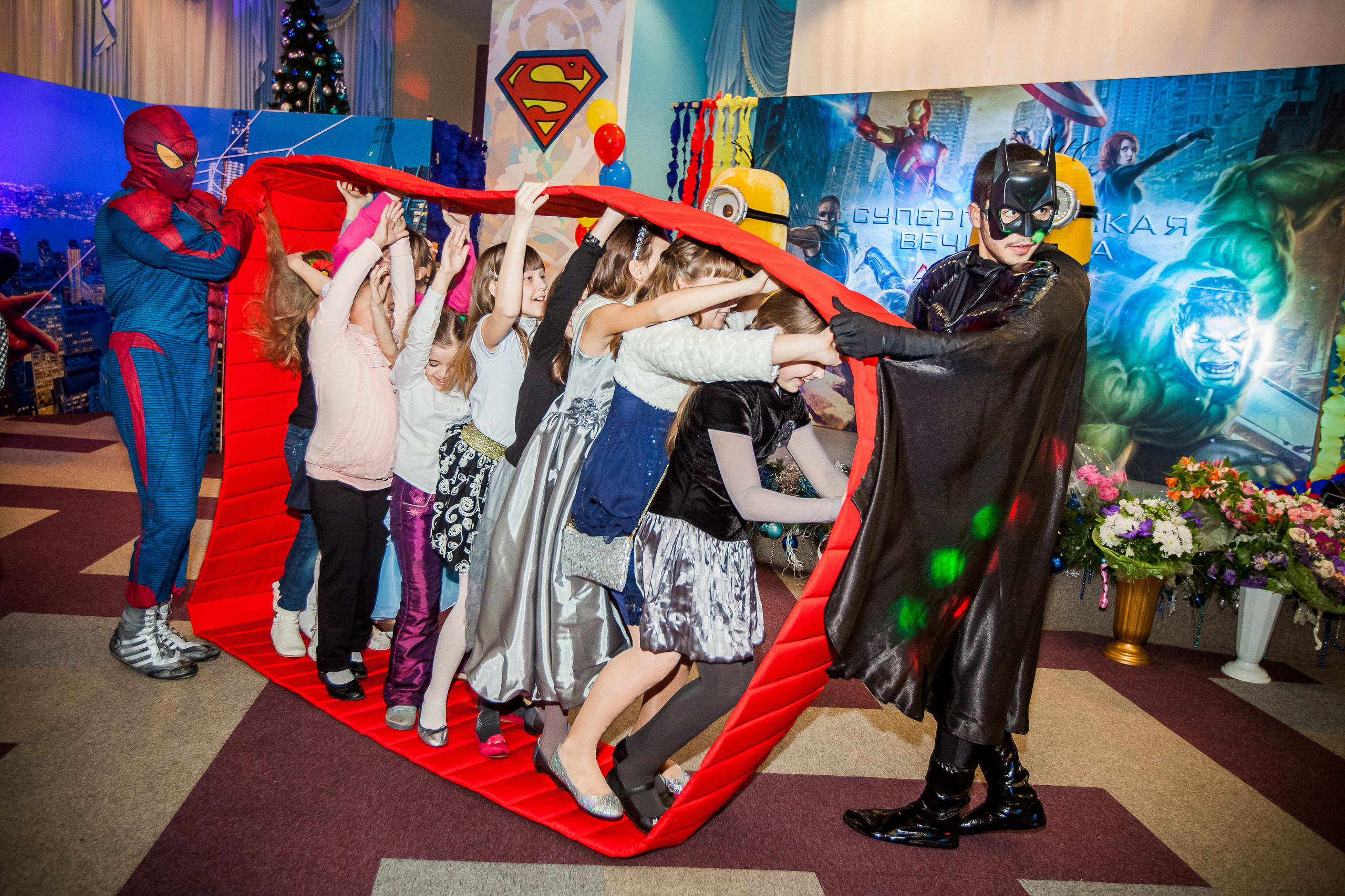 Супергеройская вечеринка. День рождения Андрея. Летопись вашей жизни. Фотограф Игорь Иванов