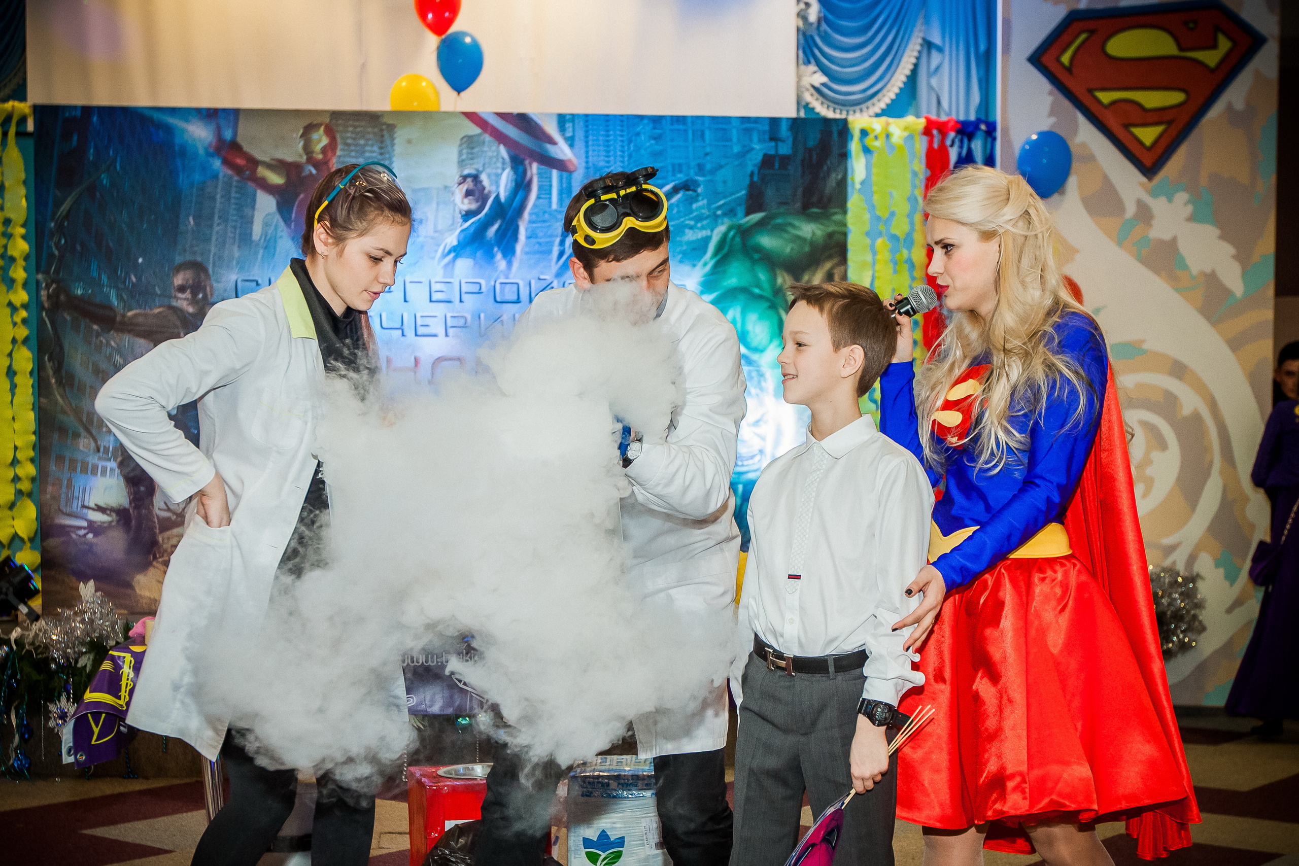 Супергеройская вечеринка. День рождения Андрея. Летопись вашей жизни. Фотограф Игорь Иванов