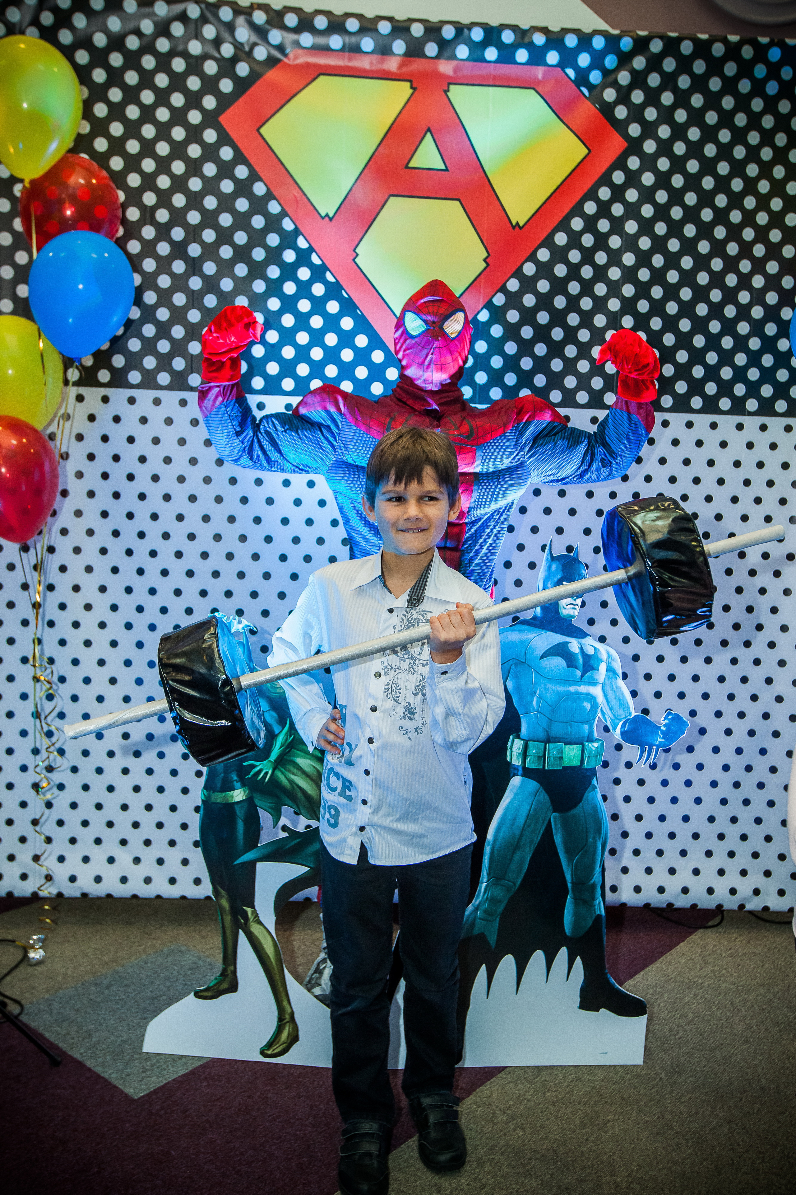 Супергеройская вечеринка. День рождения Андрея. Летопись вашей жизни. Фотограф Игорь Иванов