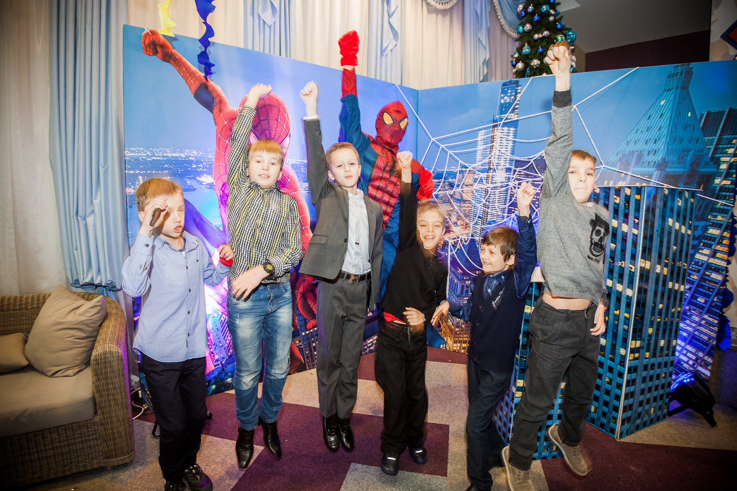 Супергеройская вечеринка. День рождения Андрея. Летопись вашей жизни. Фотограф Игорь Иванов