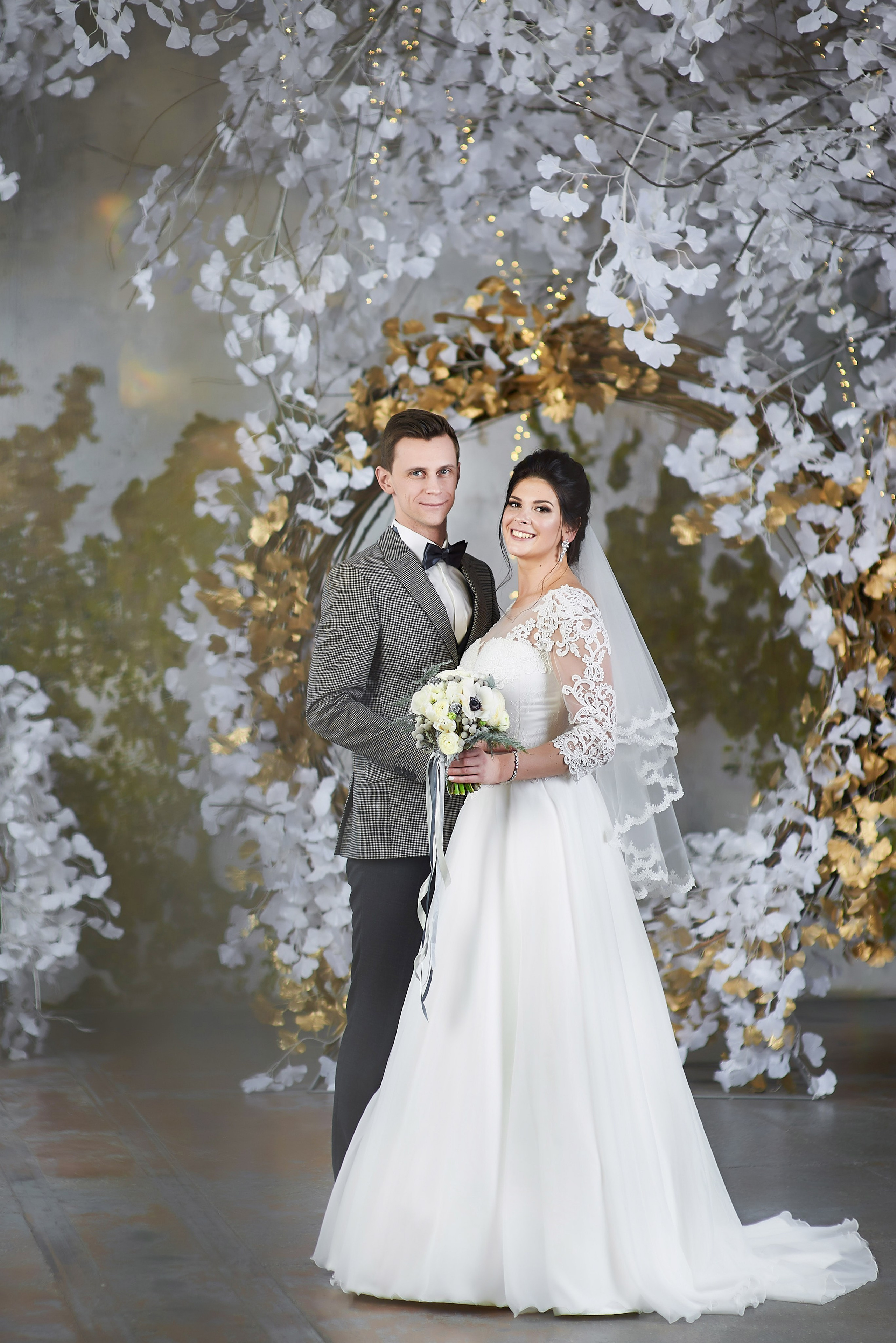 Наталия и Дмитрий (фотосессия в студии). Портретный, семейный и свадебный фотограф в Санкт-Петербурге и в Пушкине Ширяев Денис