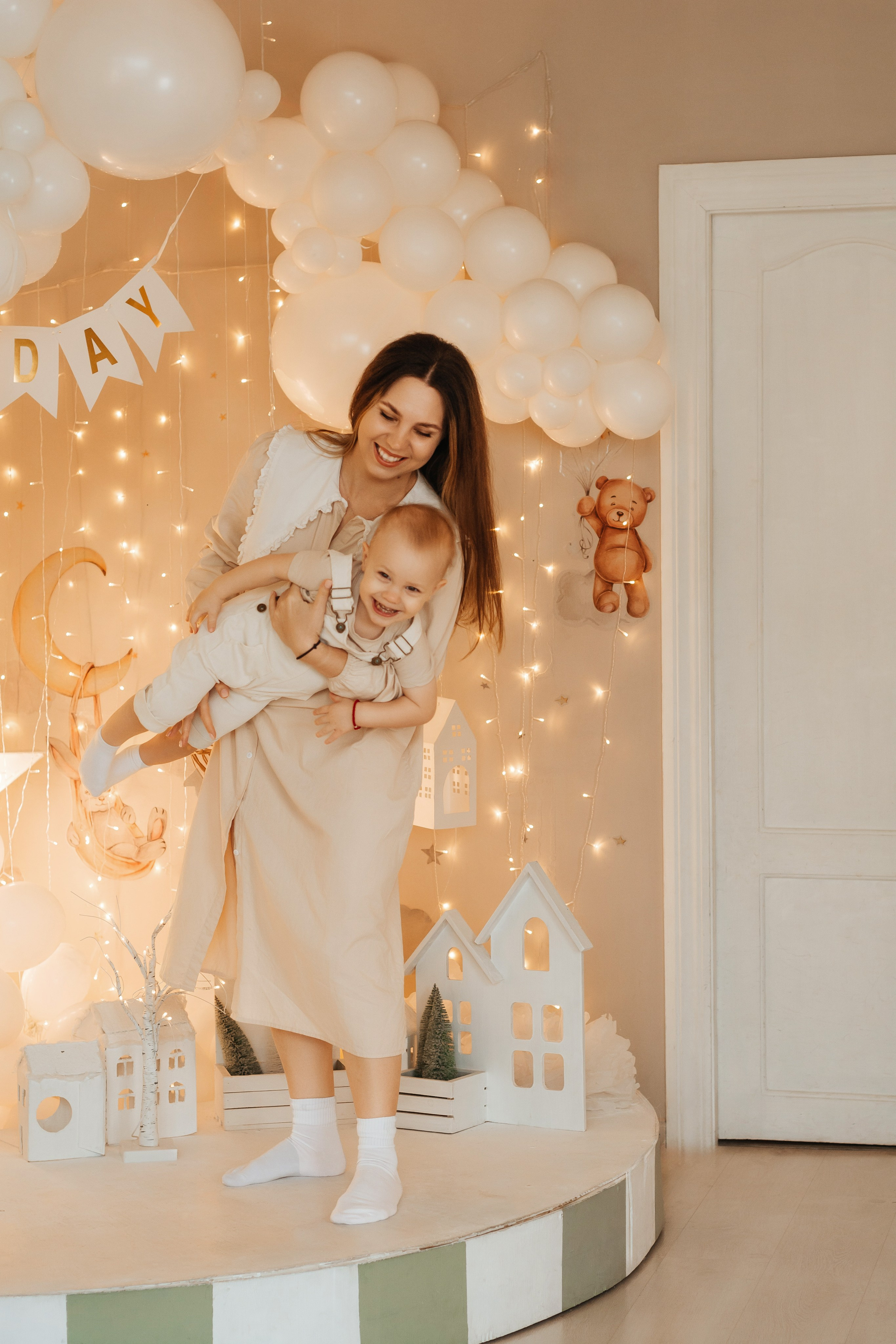 Фотосессия дня Рождения в студии. Семейный и детский фотограф Кущ Наташа