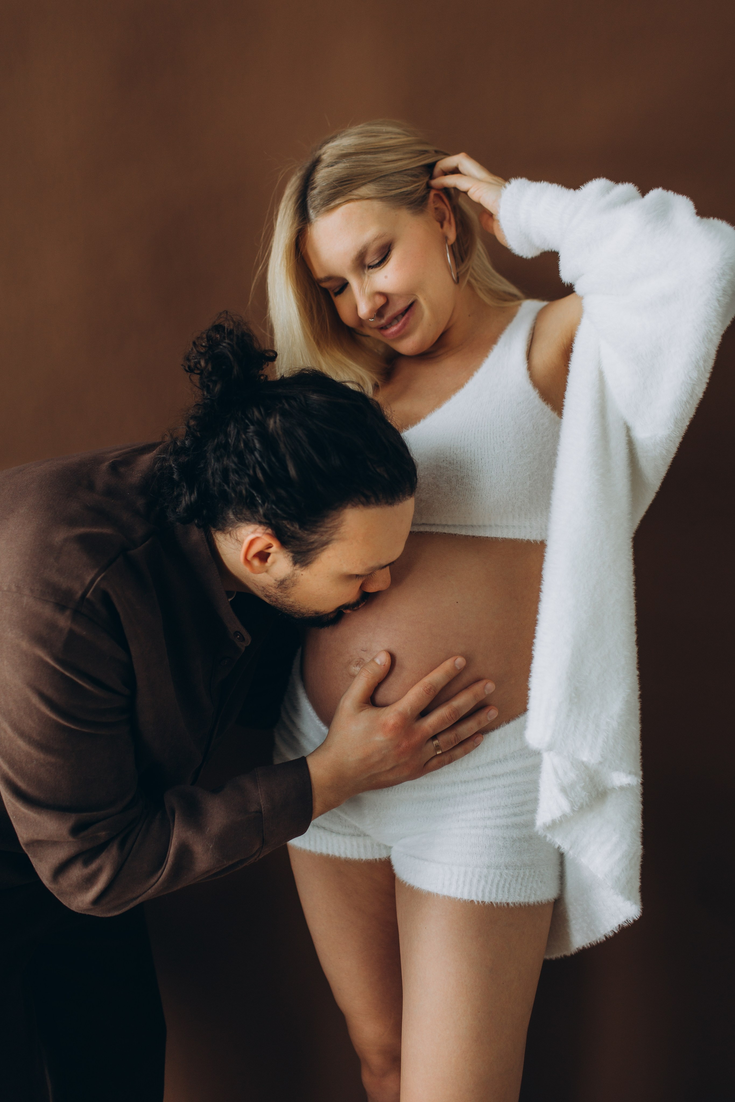 Фотосессия беременности съемка в ожидании. Фотограф Владимир Москва