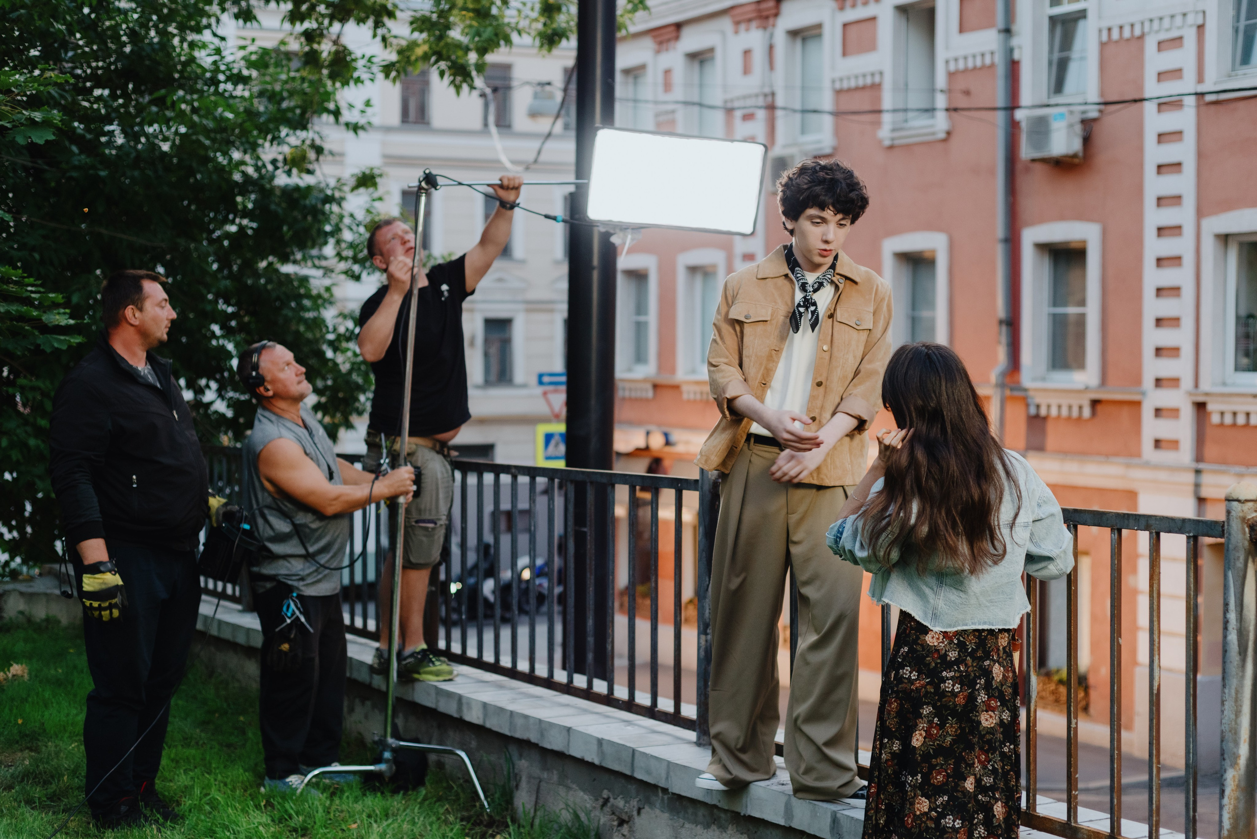 Бэкстейдж съемки клипа. Фотограф в Москве