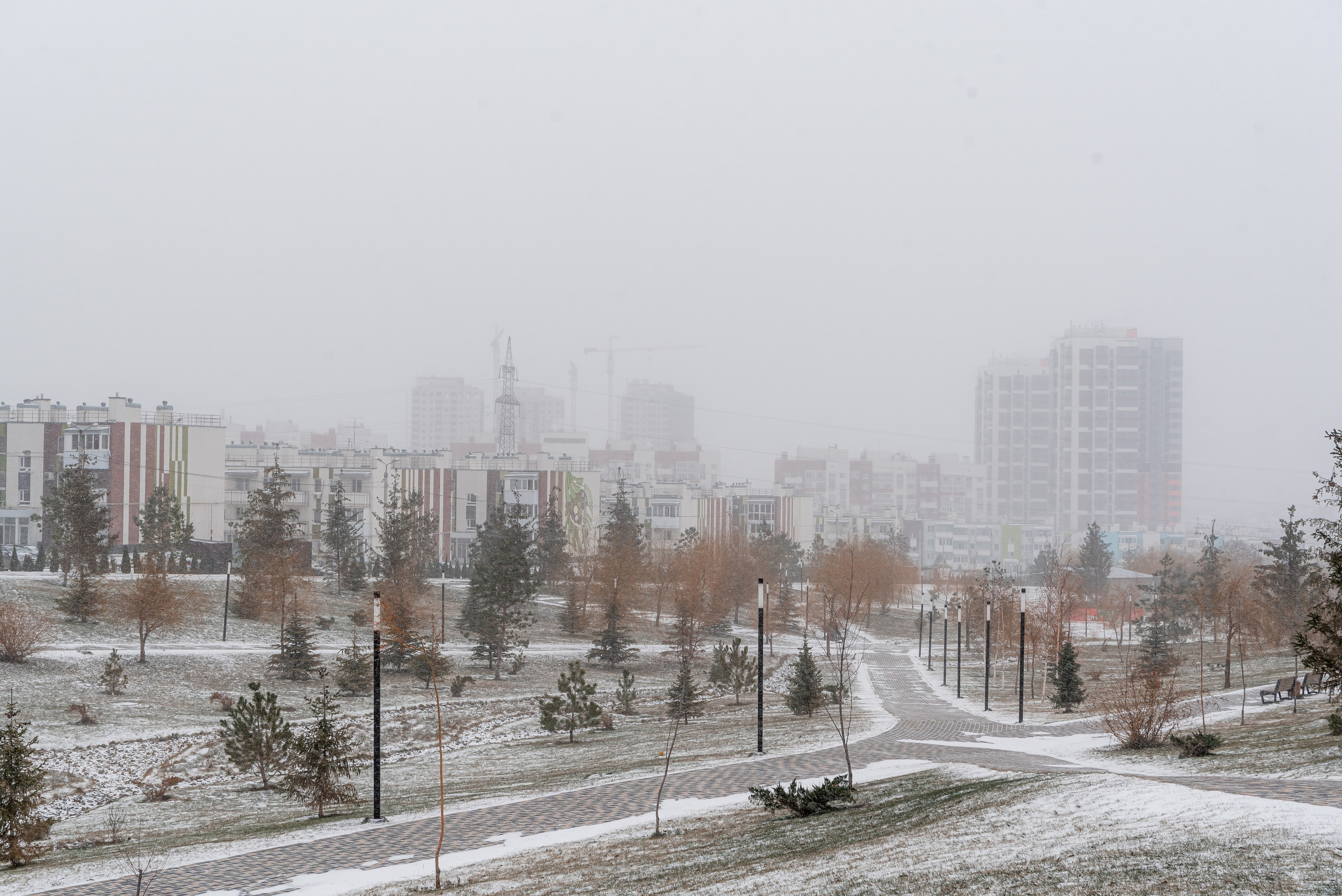 Зимняя съёмка улиц Родниковой Долины. Фотограф в Волгограде и Волжском Александр Горбань