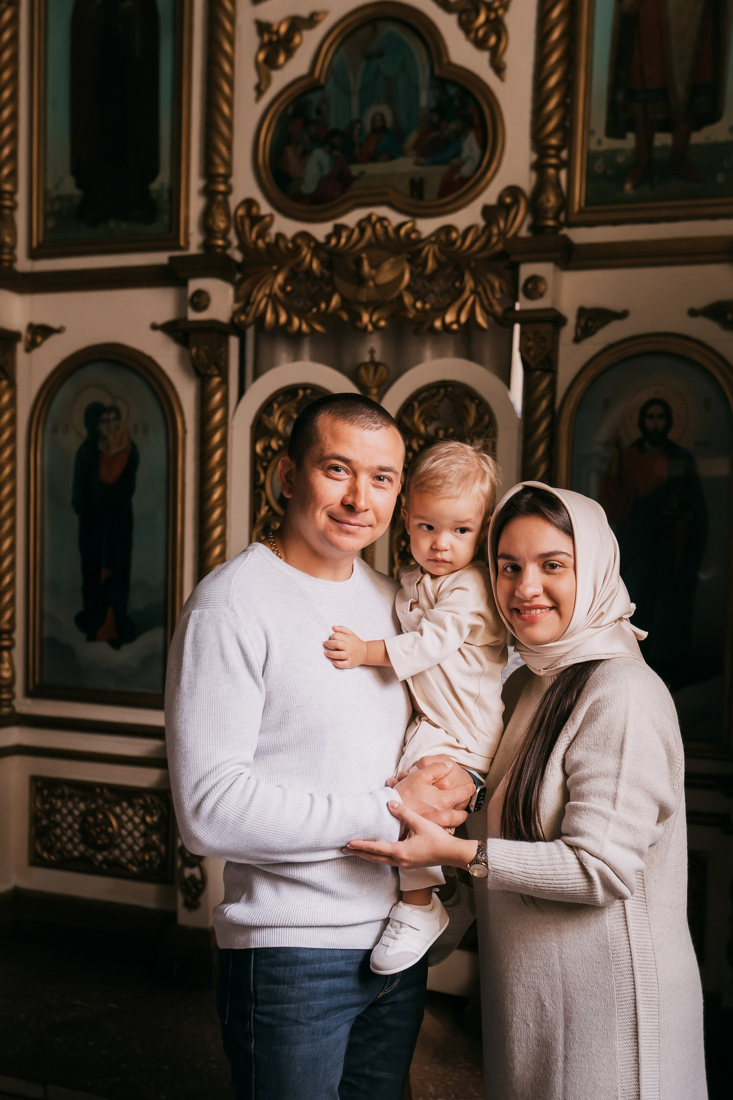 Крещение. Семейный и контент фотограф в Омске Савченко Ольга