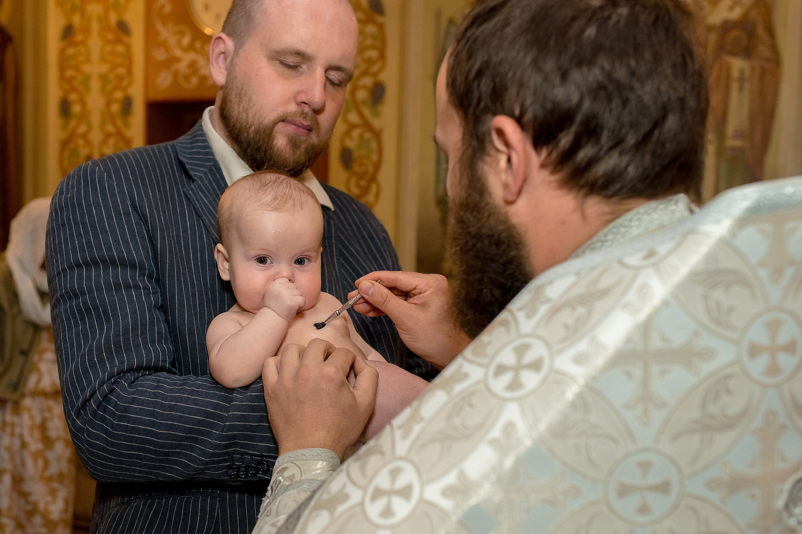 Крещение в Тропарёво. Фотограф Владимир Артамонов