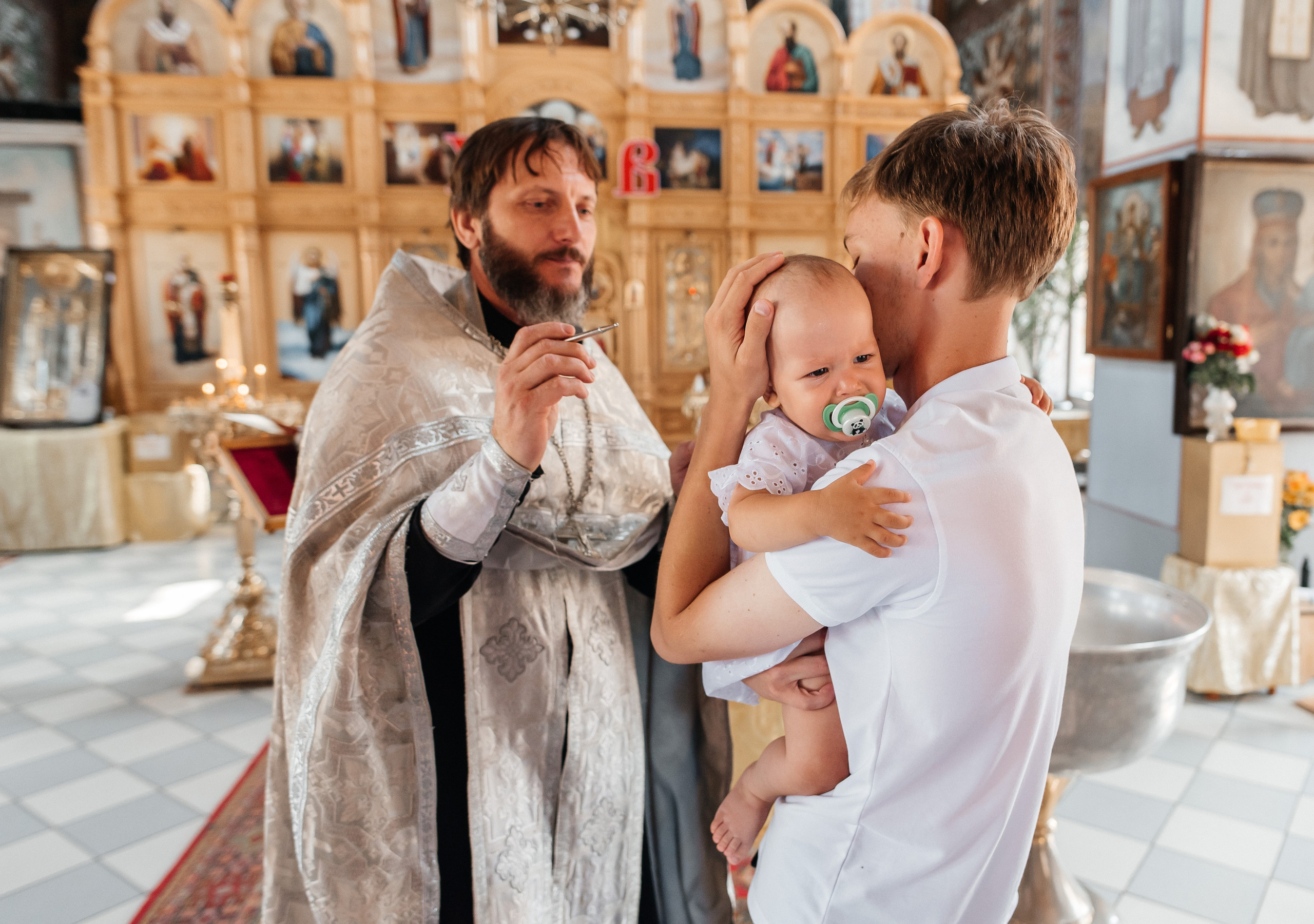 Крещение Златы. Детский и семейный фотограф выпускной альбом Приморско-Ахтарск