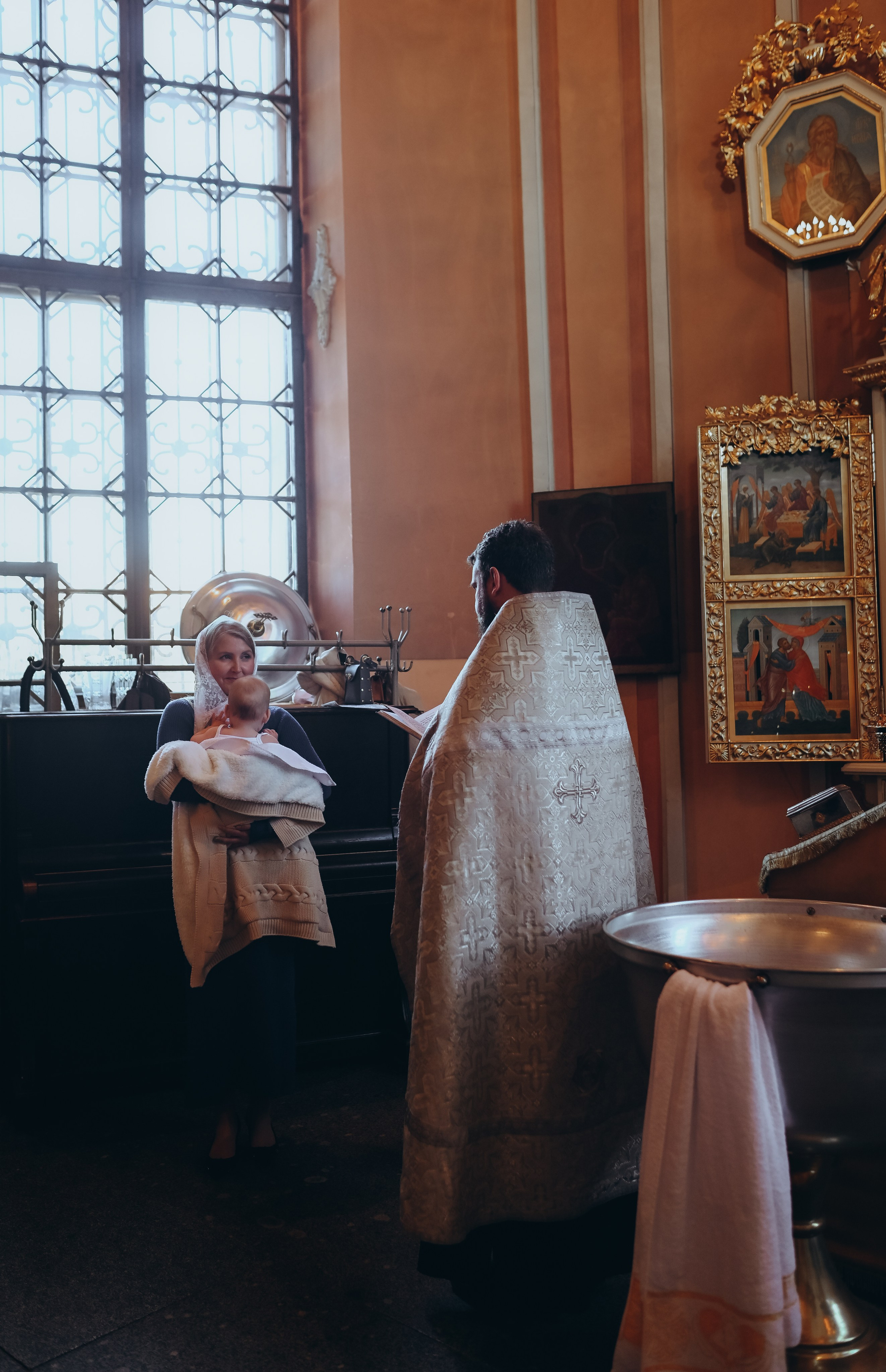 Крещение Любочки. Семейный и свадебный фотограф в Санкт-Петербурге Яна