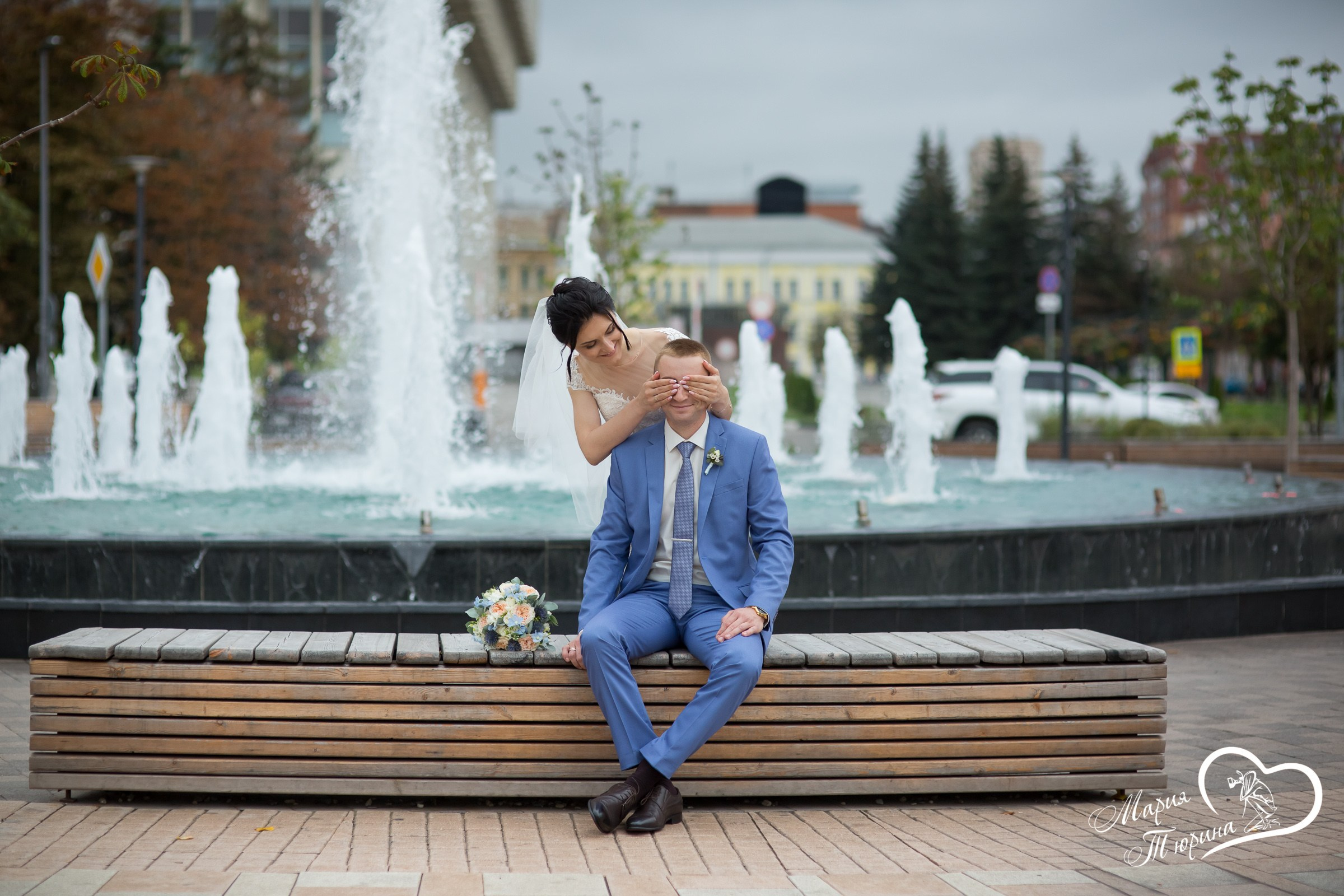 Прогулка по Набережной. Свадебная фотосъёмка в Москве, Туле