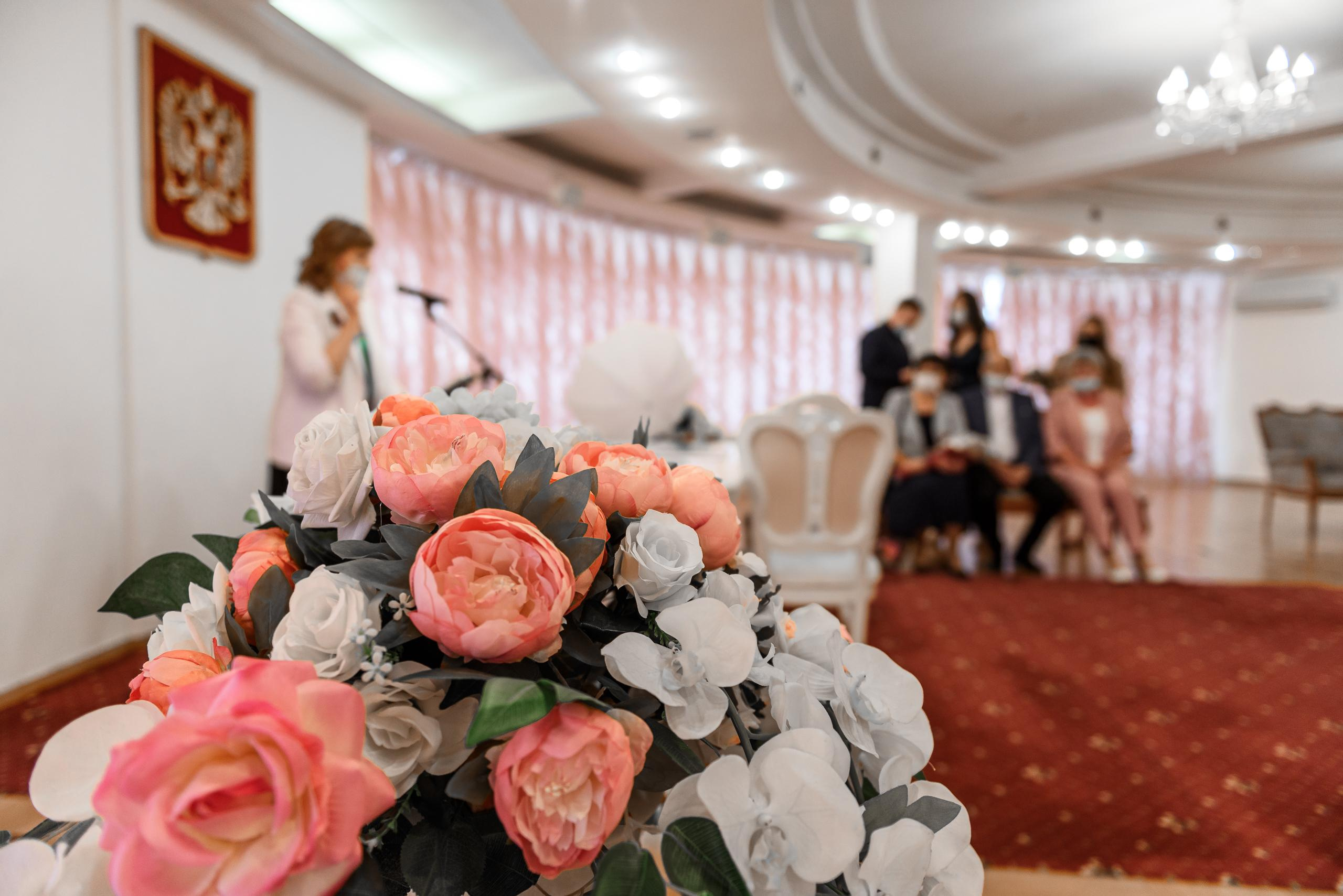 Регистрация брака Леры и Стаса. Фотограф Андрей Балыкин