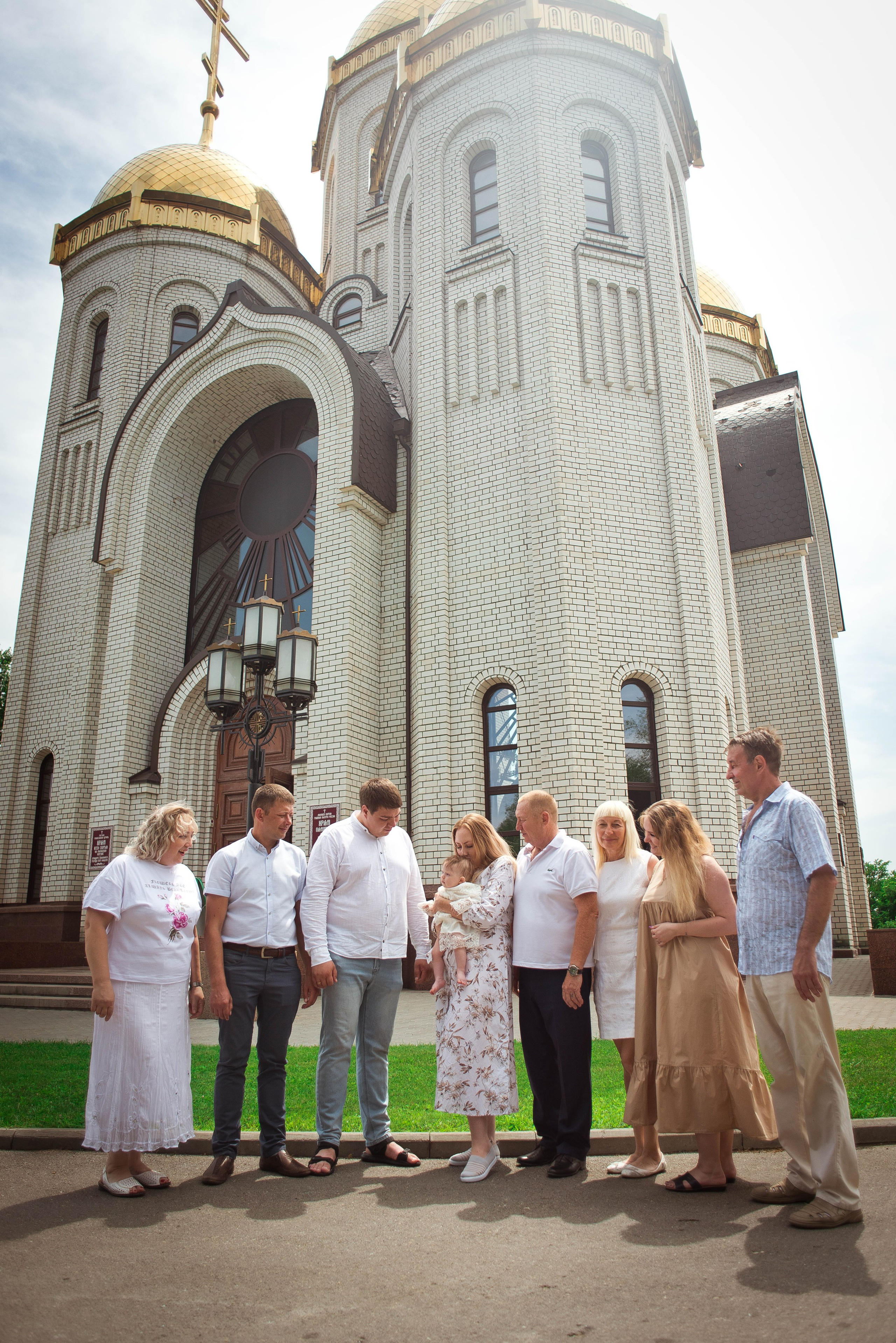 Крещение Варвары. Свадебный и семейный фотограф Яна Стражева. Волгоград, Москва