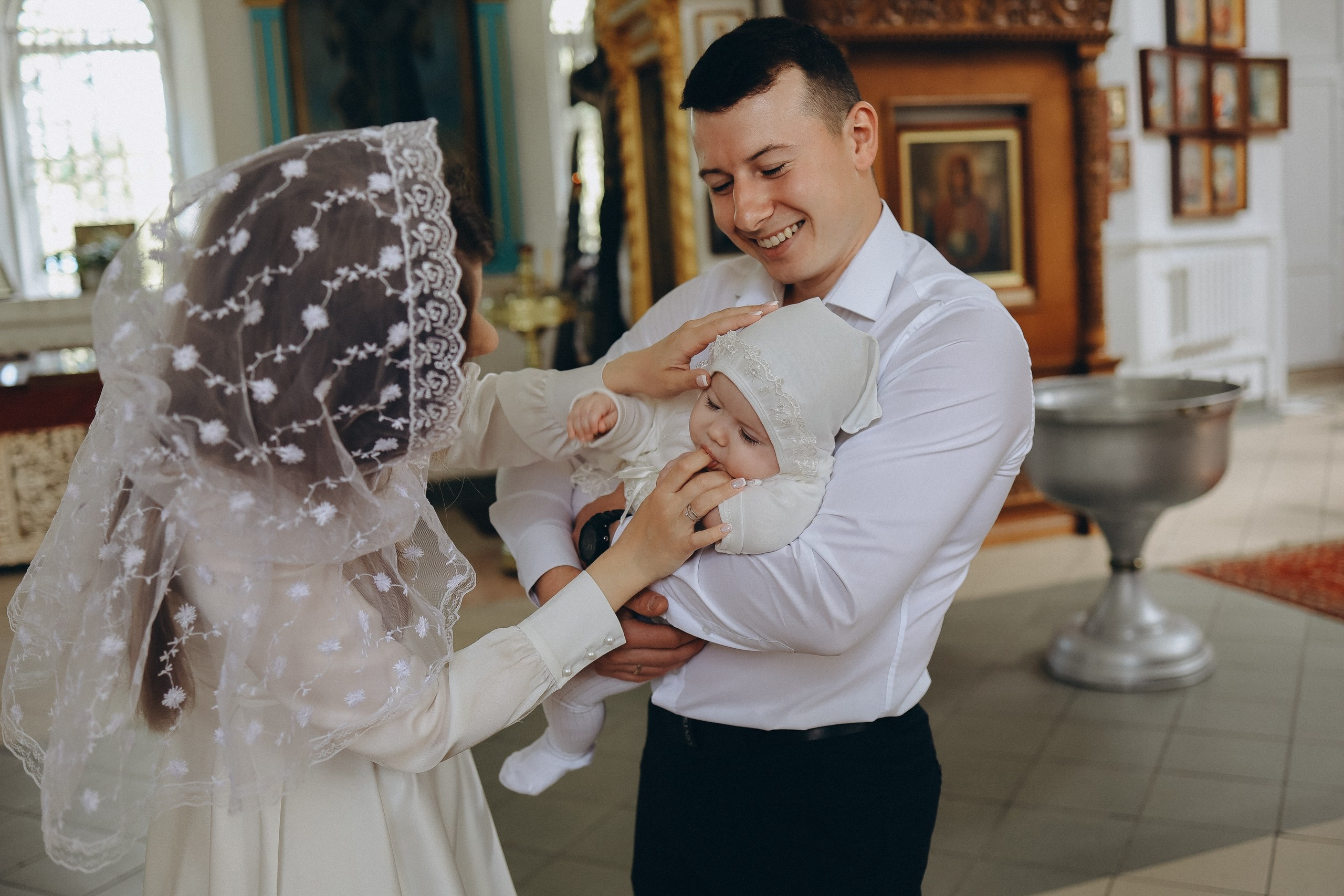 Таинство Крещения. Свадебный и семейный фотограф Захарова Юлия