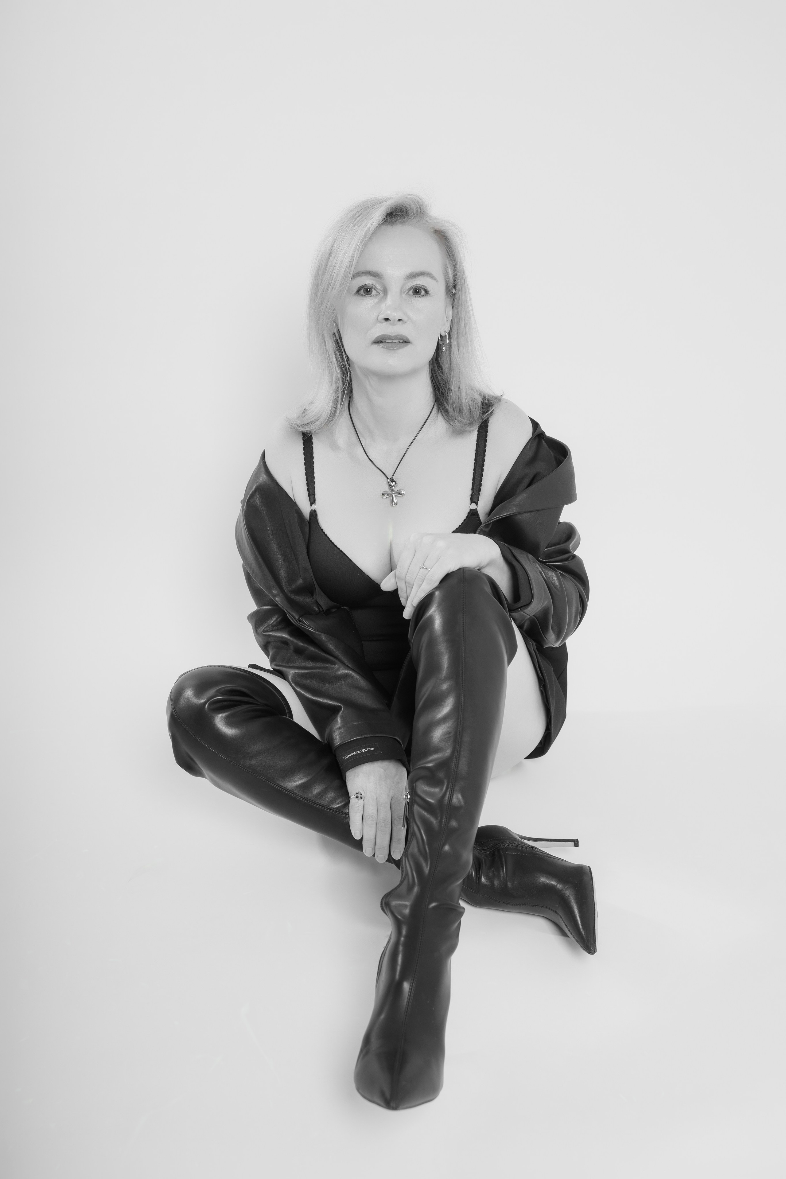 Черно-белая фотосессия