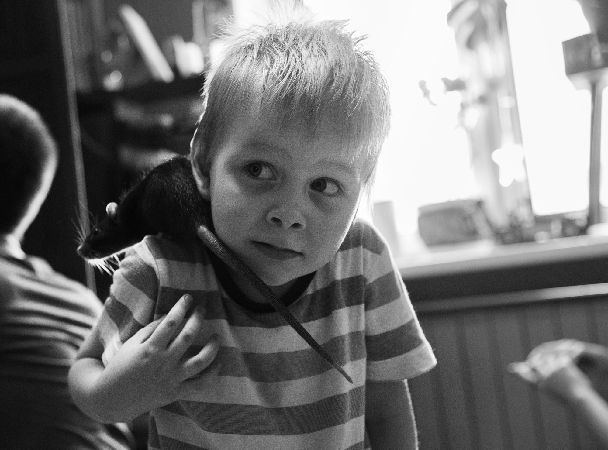 Домашняя съемка для Нади и Толи. Портретная фотография в Москве