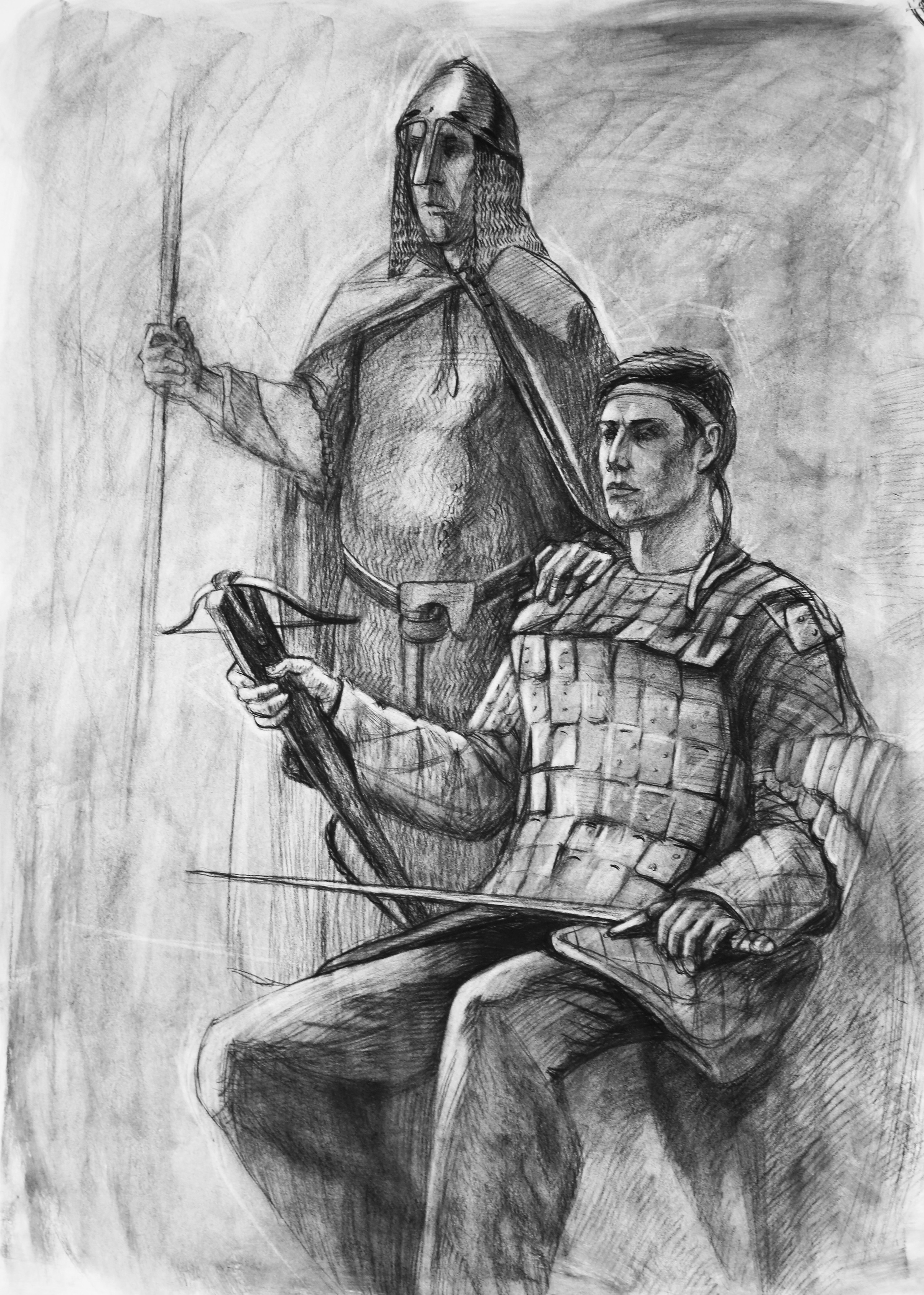 Академические работы. Динара Байгельдина — Графический дизайнер и художник-иллюстратор