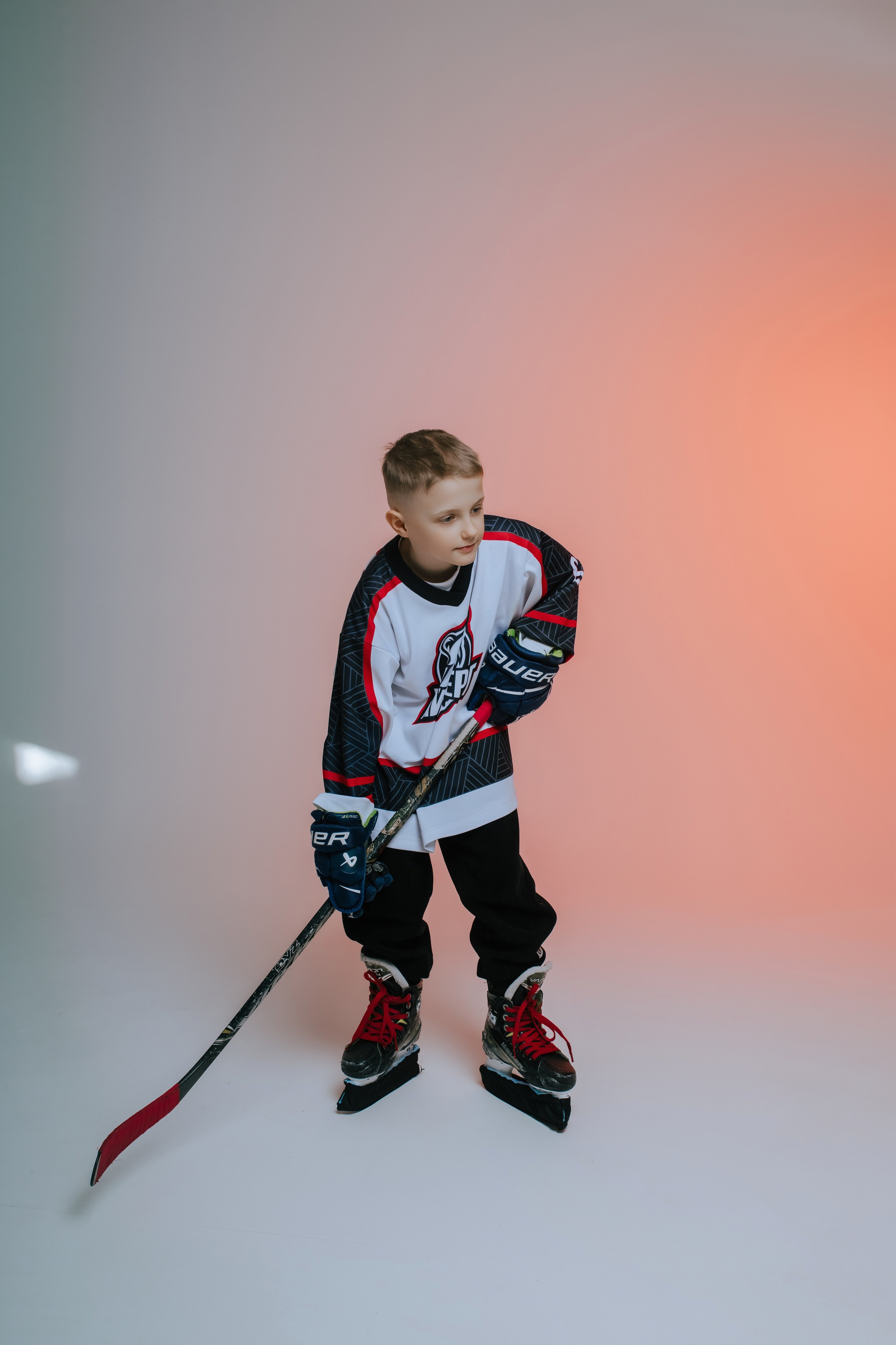 Звезда хоккея. Фотограф Ярмишко Дарья. Выпускные фотокниги