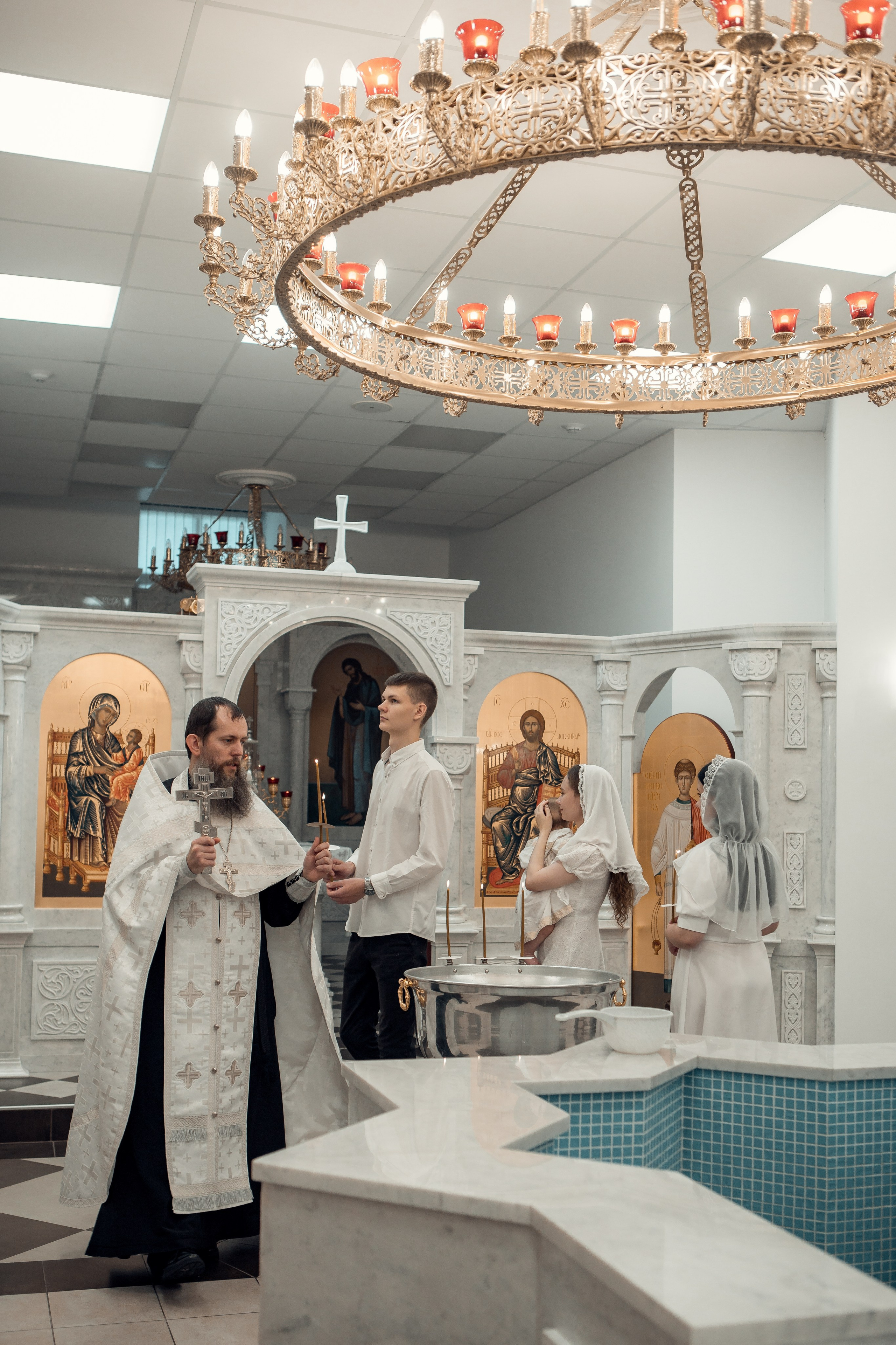 Крещение Артема. Photograph Svetlana Volkova