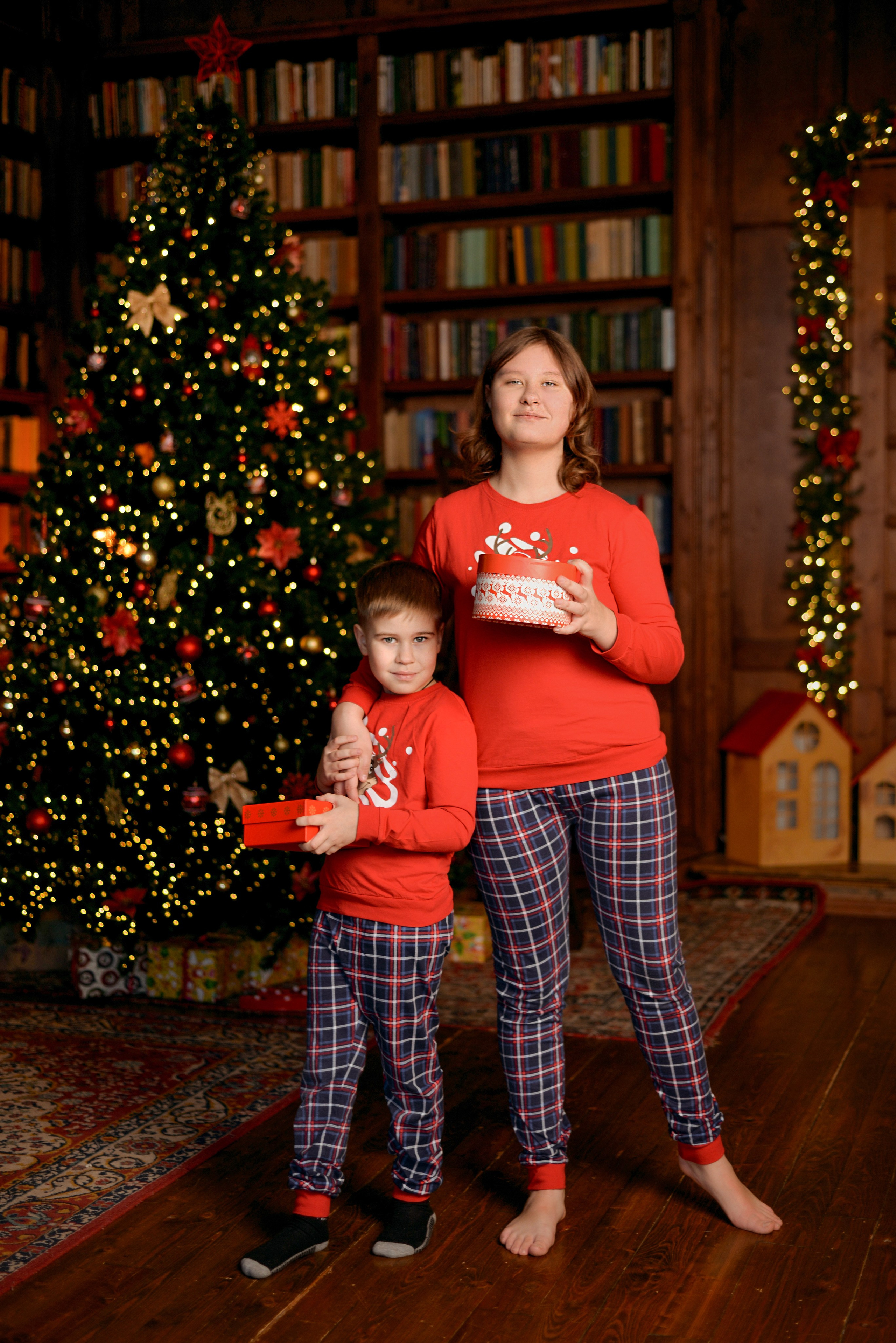 Новогодние съёмки в студиях. Семейный и свадебный фотограф Галина Абакумова, фотосессии в Белгороде
