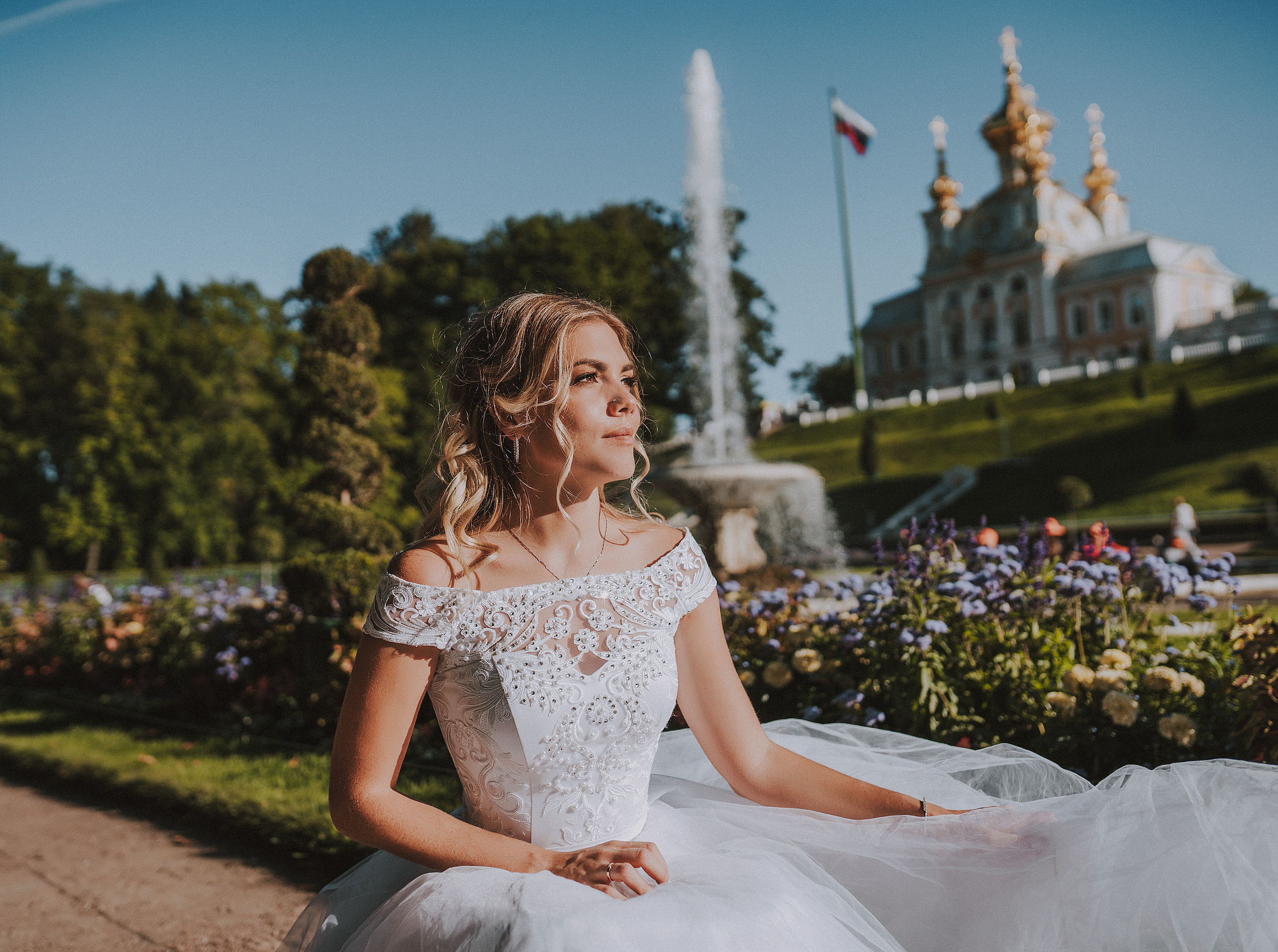 Свадьбы в Петергофе. Живые снимки! Фотограф Даша Бендер