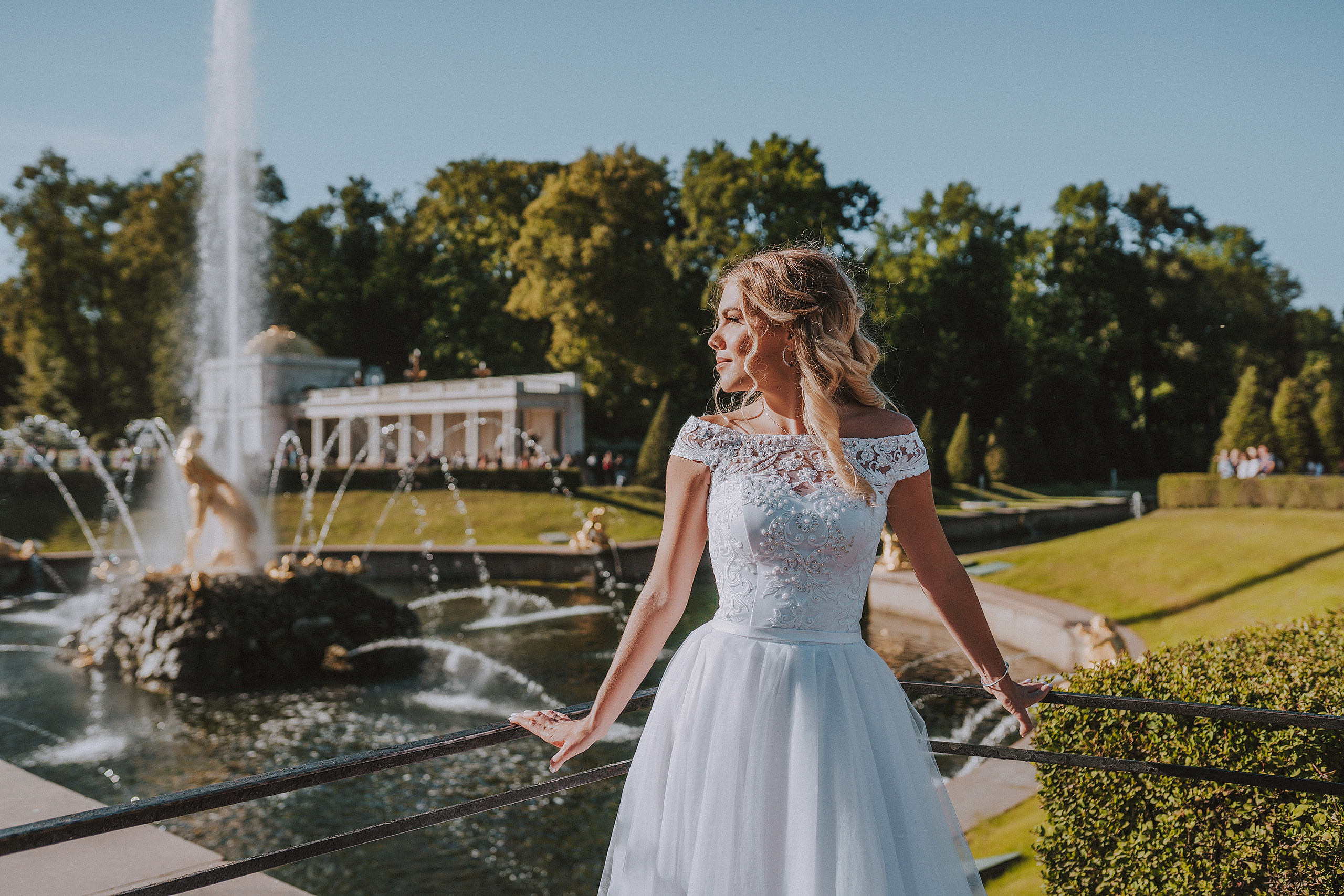 Свадьбы в Петергофе. Живые снимки! Фотограф Даша Бендер