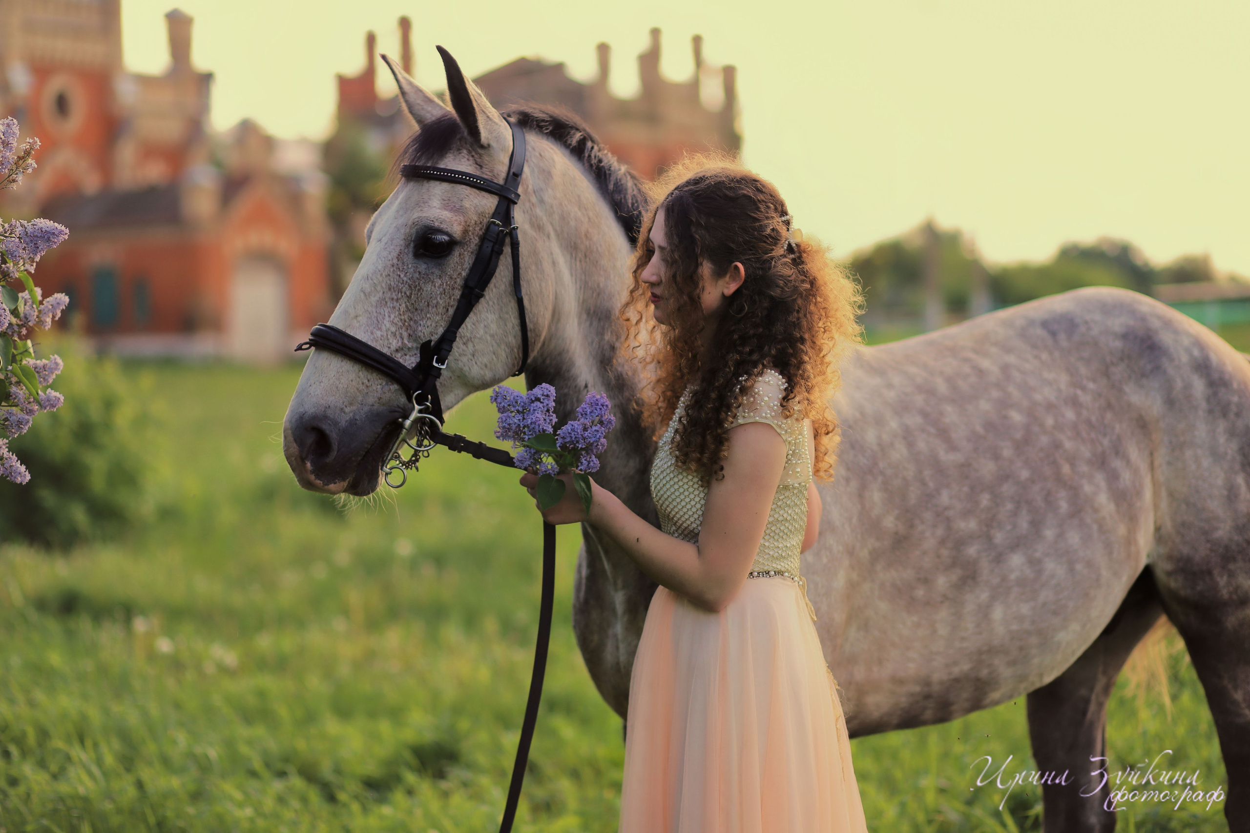 Надя и Туман. Школьный и детский фотограф Старожилово
