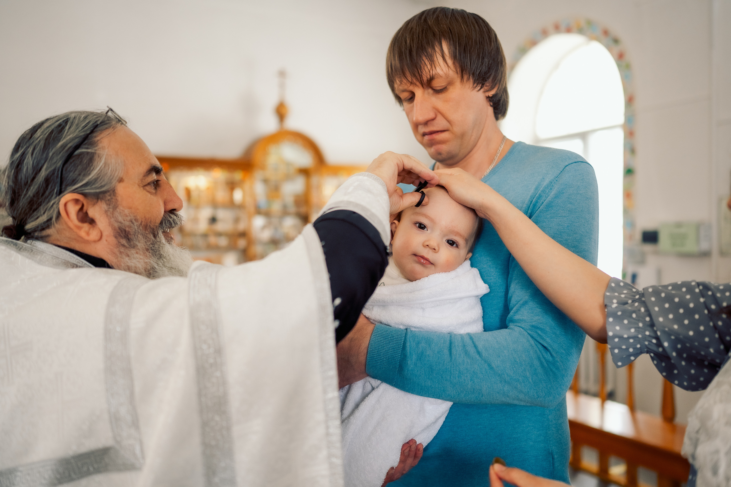 Съемка Таинства Крещения