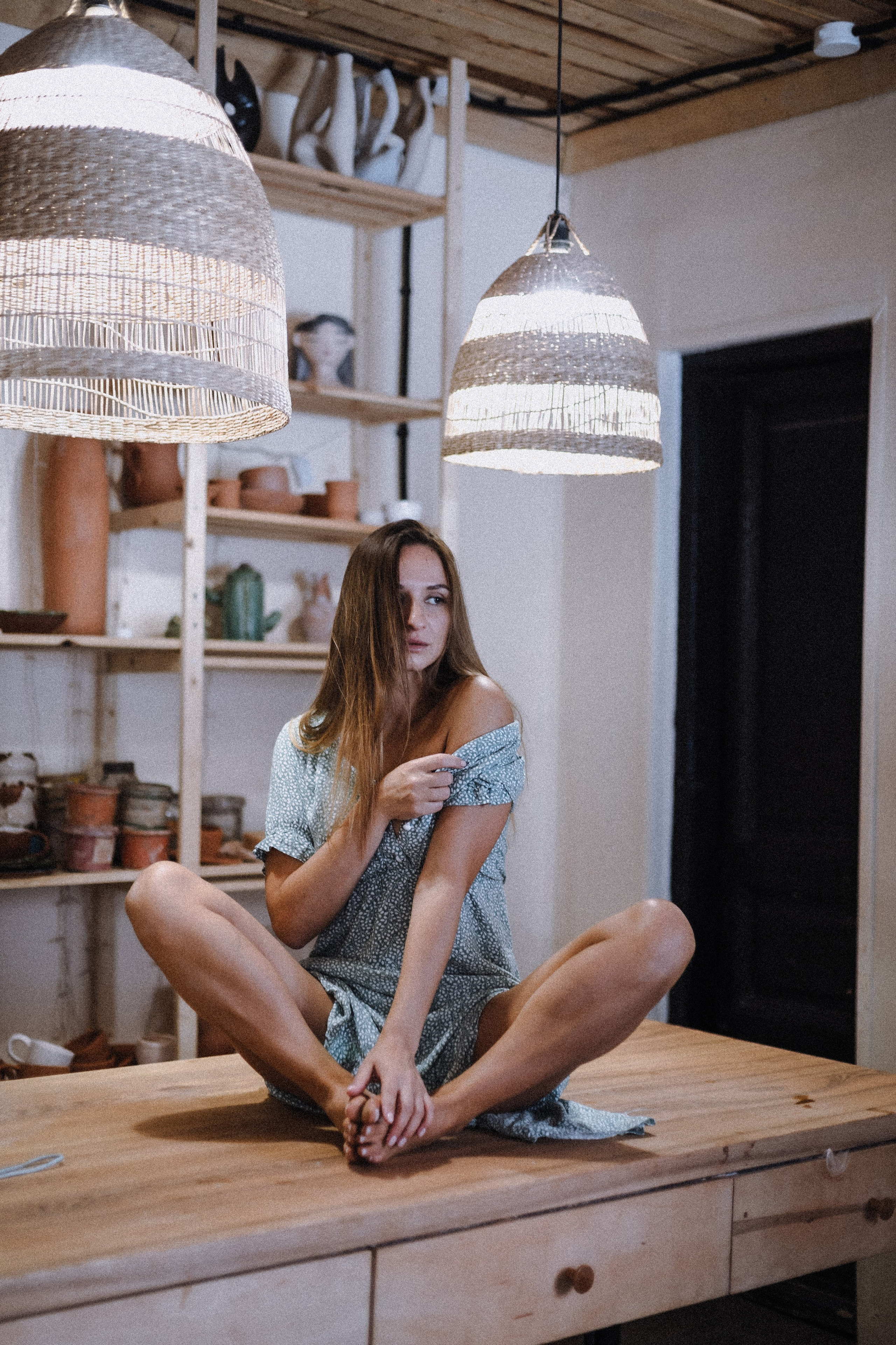 Вика «В гончарной мастерской». Женский и семейный фотограф Ростов-на-Дону и Сочи