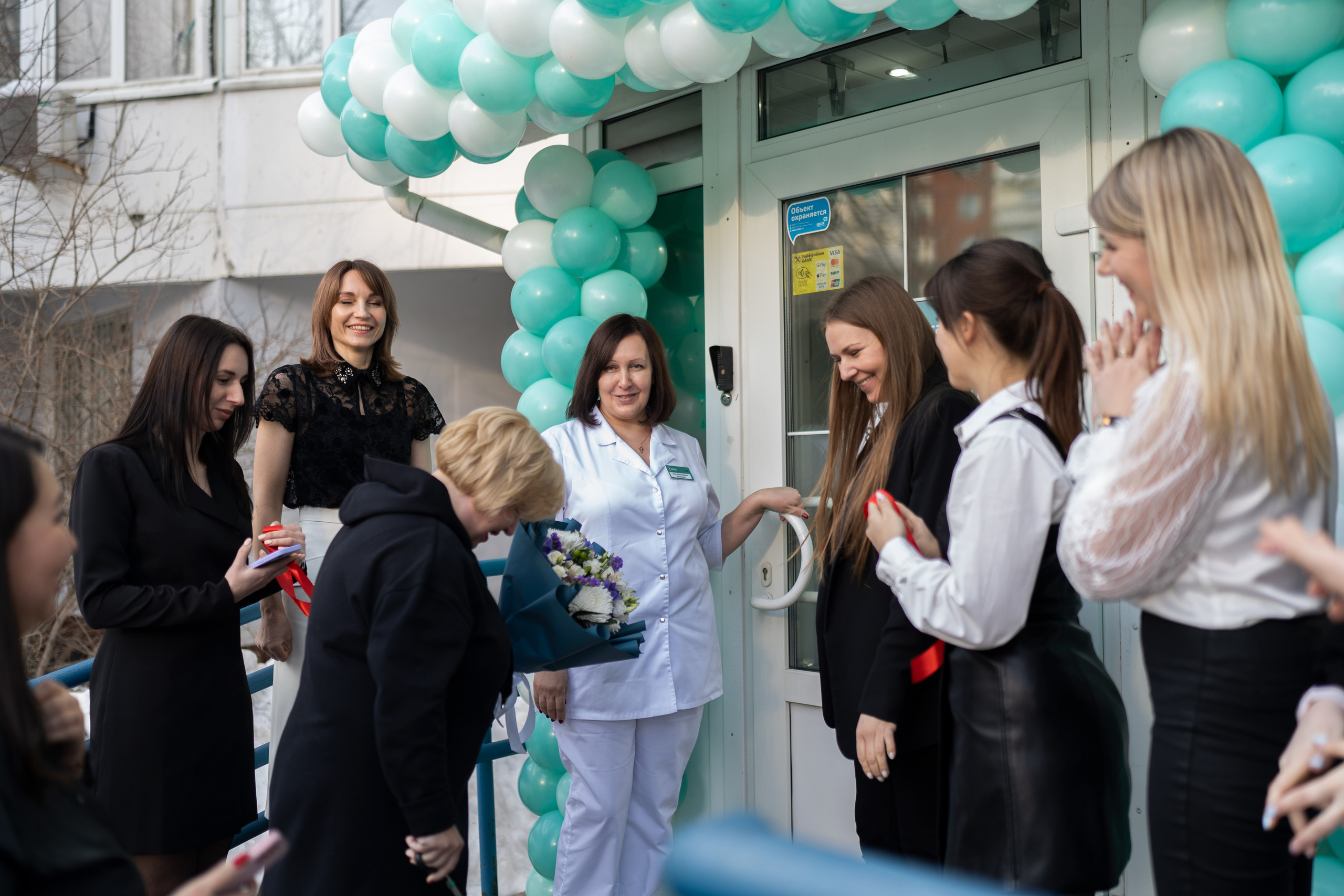 Открытие клиники «Забота». Свадебный фотограф в Москве Кристина Чехова