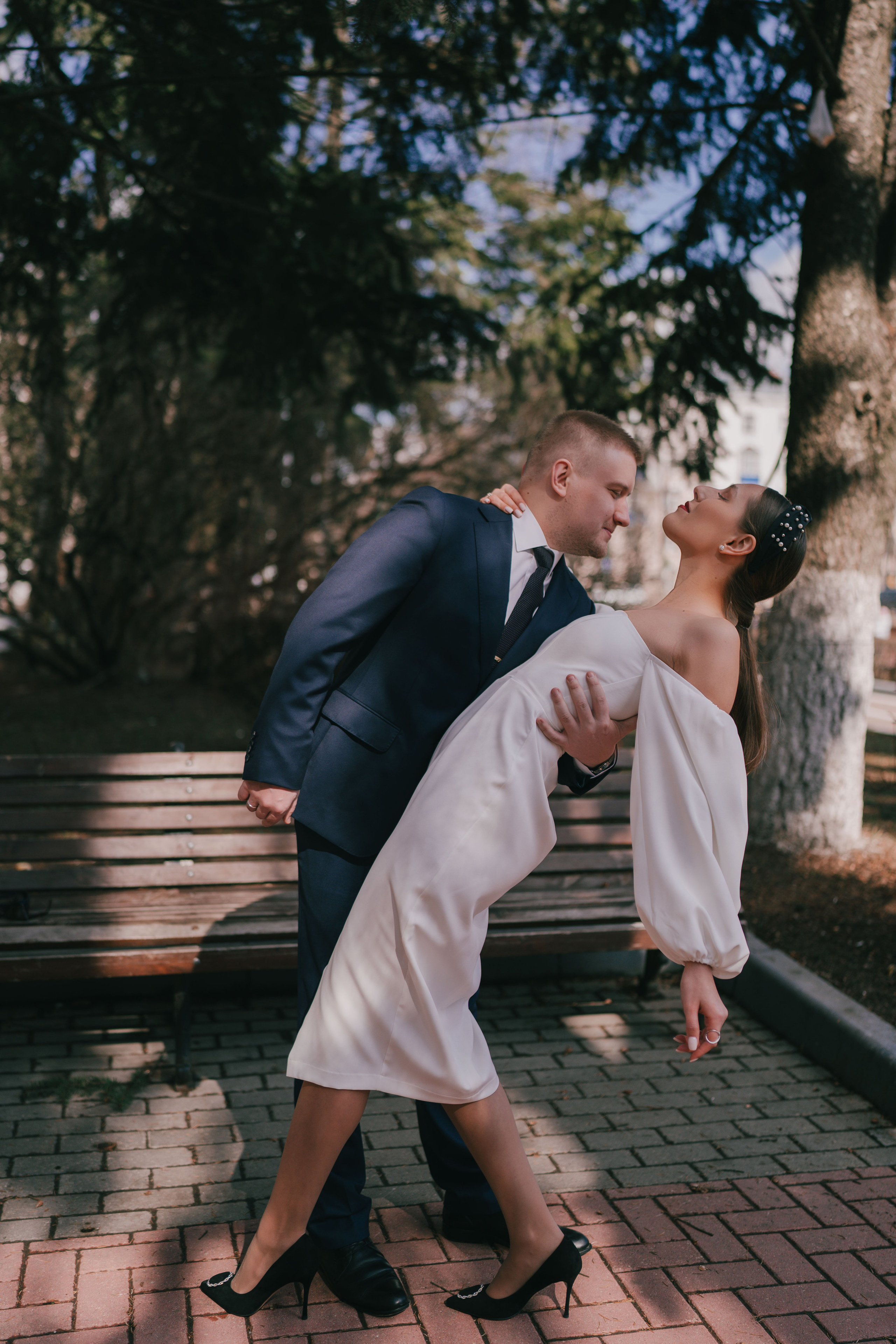 Полёт в семейную жизнь. Свадебный фотограф в Москве Кристина Чехова